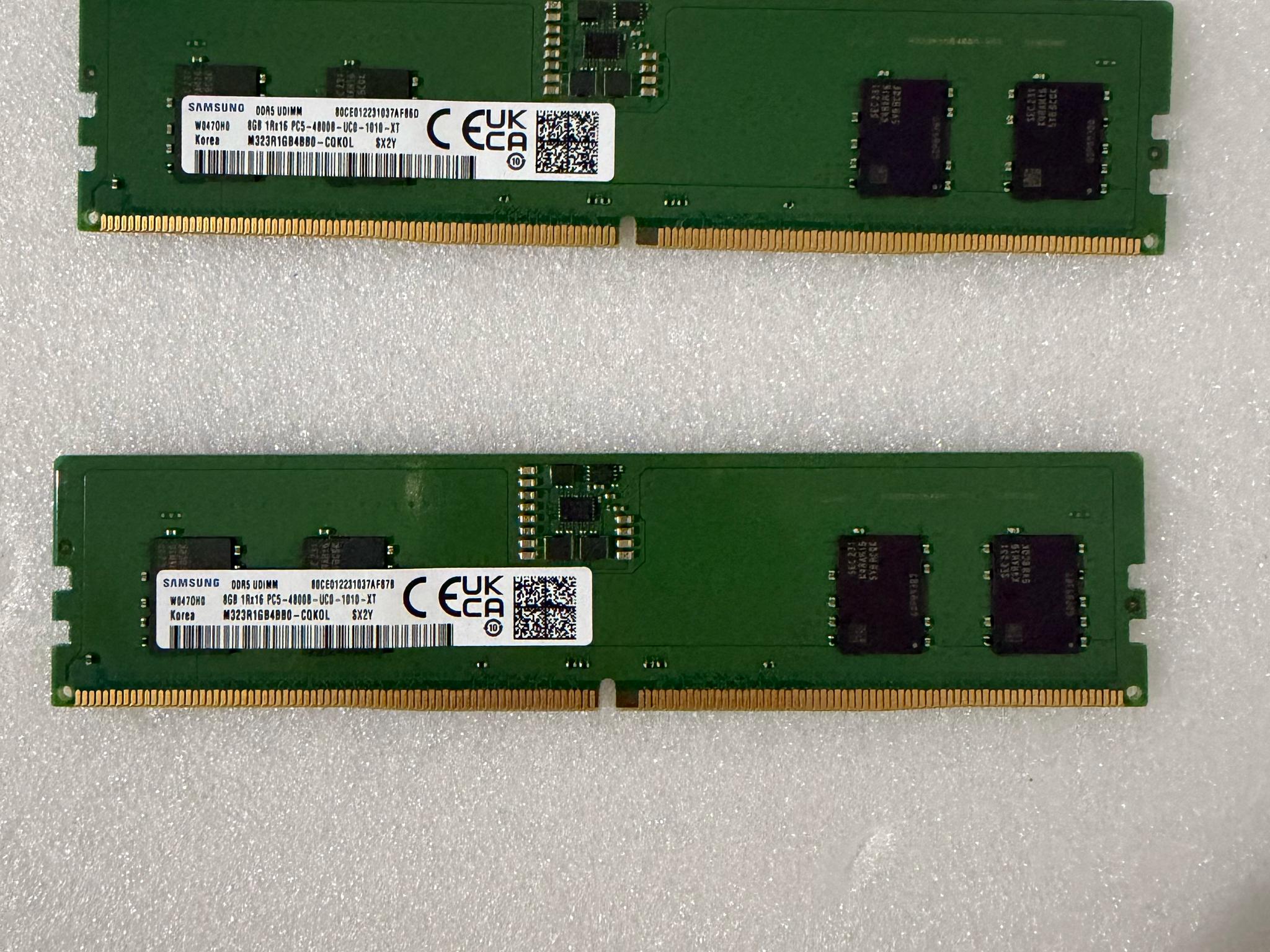 Samsung 16GB DDR5 2X8