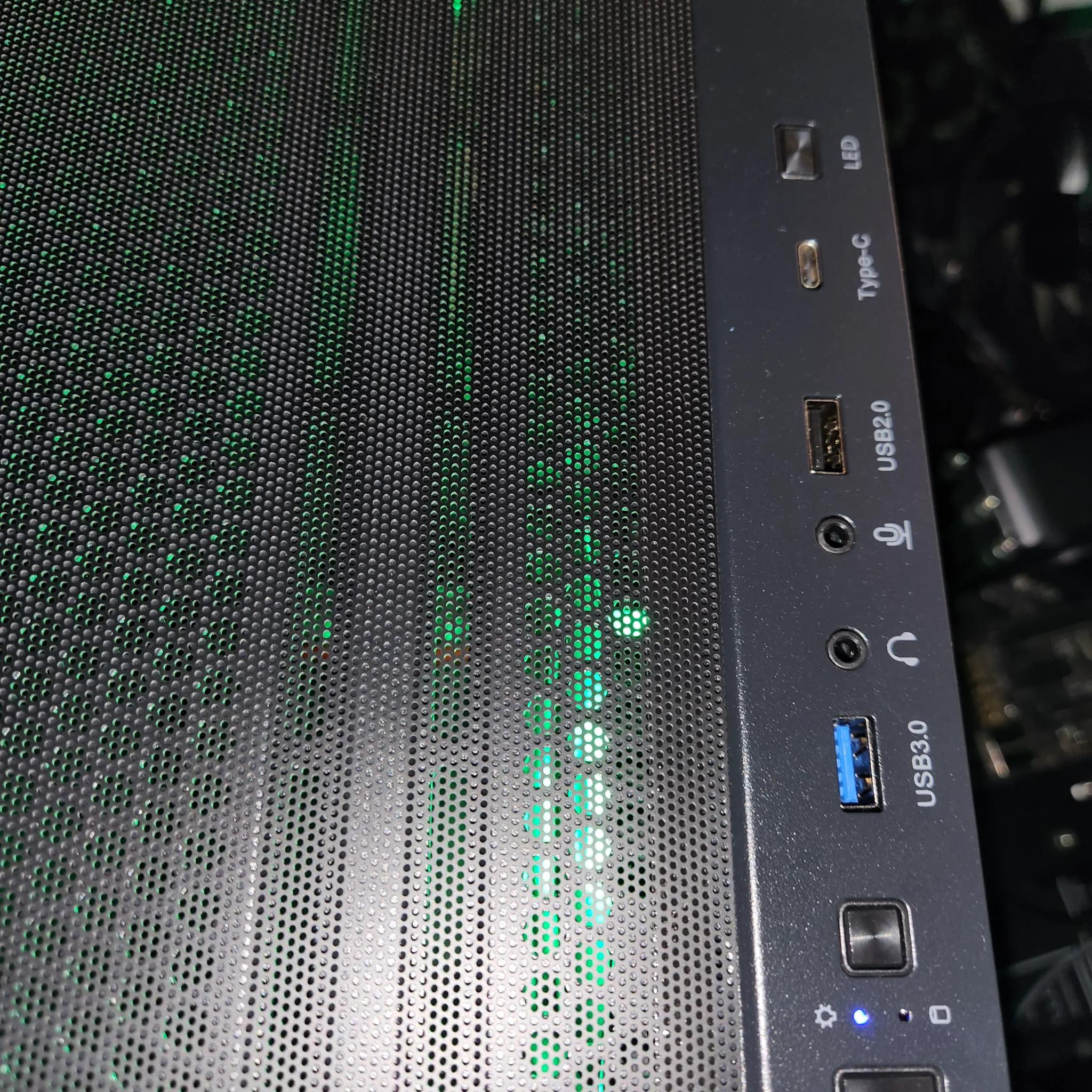 The Green machine II RTX 3080/ Ryzen 9 3900x! 1440P gaming/streaming BEAST!!!