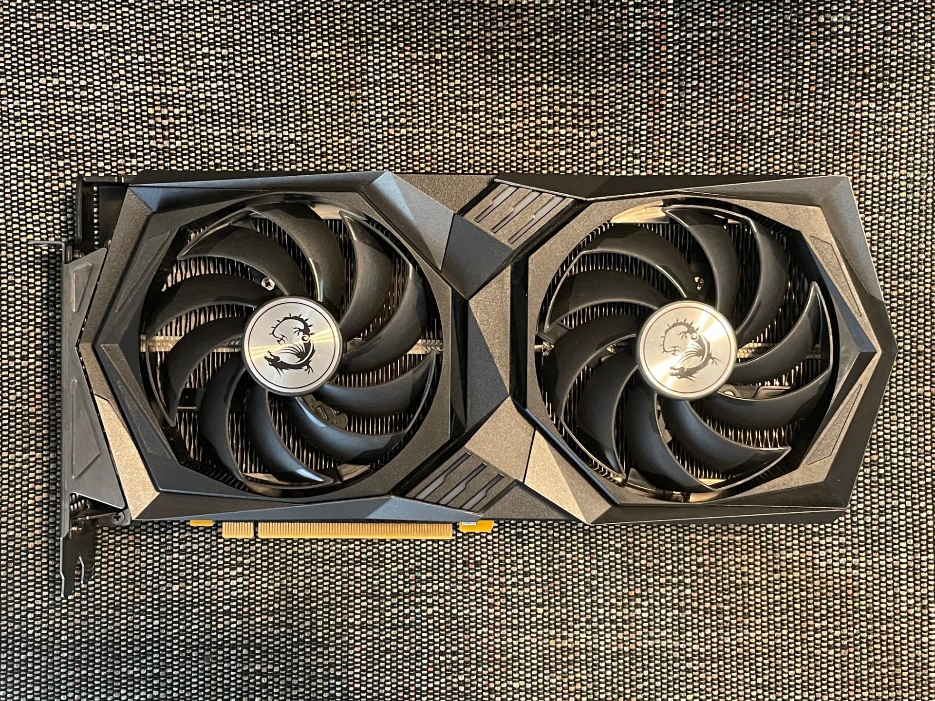 GeForce RTX 3060 Ti GAMING X 8G LHR GPU, Used.