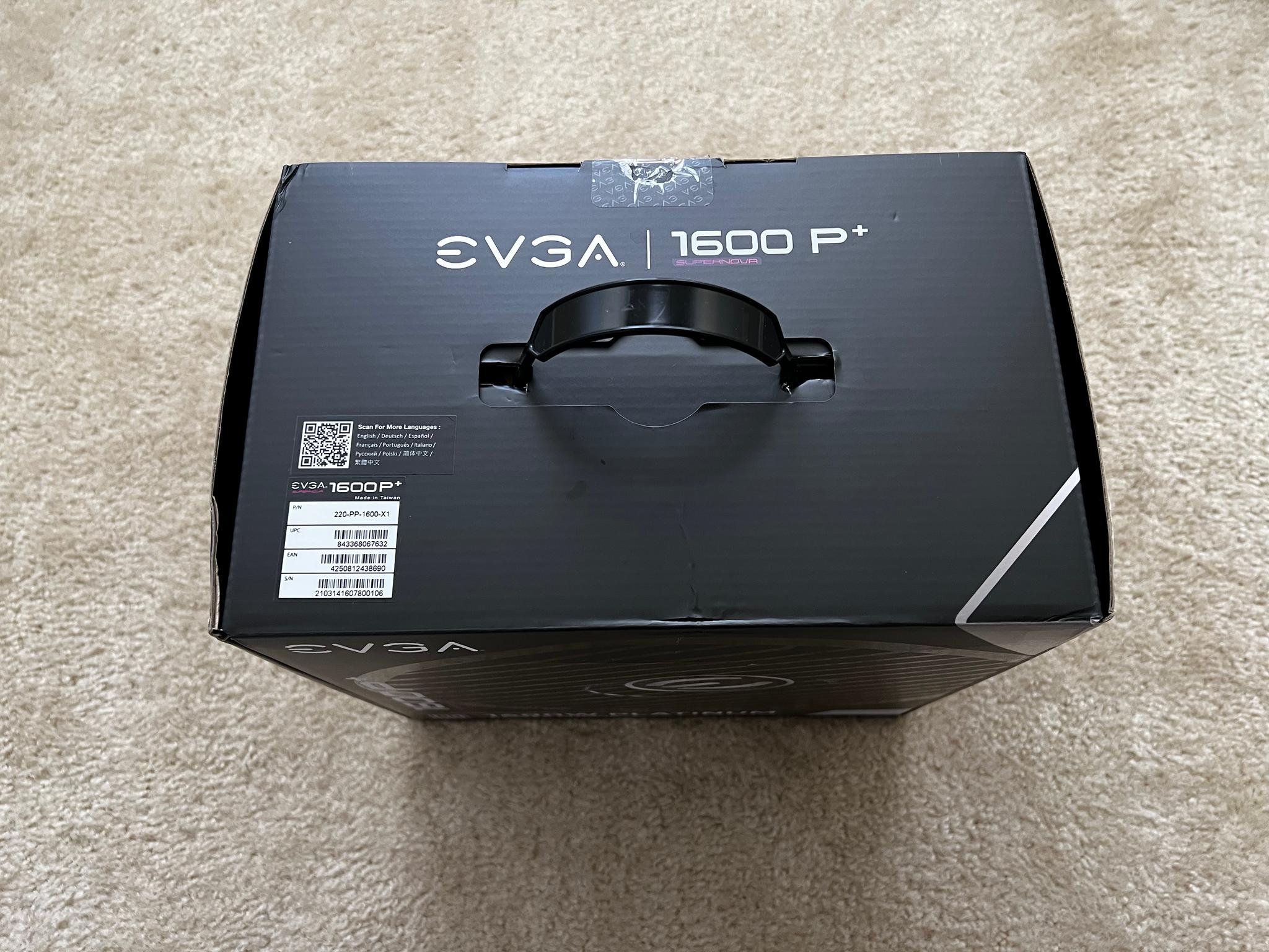 EVGA SuperNOVA 1600 P+, 80+ PLATINUM 1600W 220-PP-1600-X1