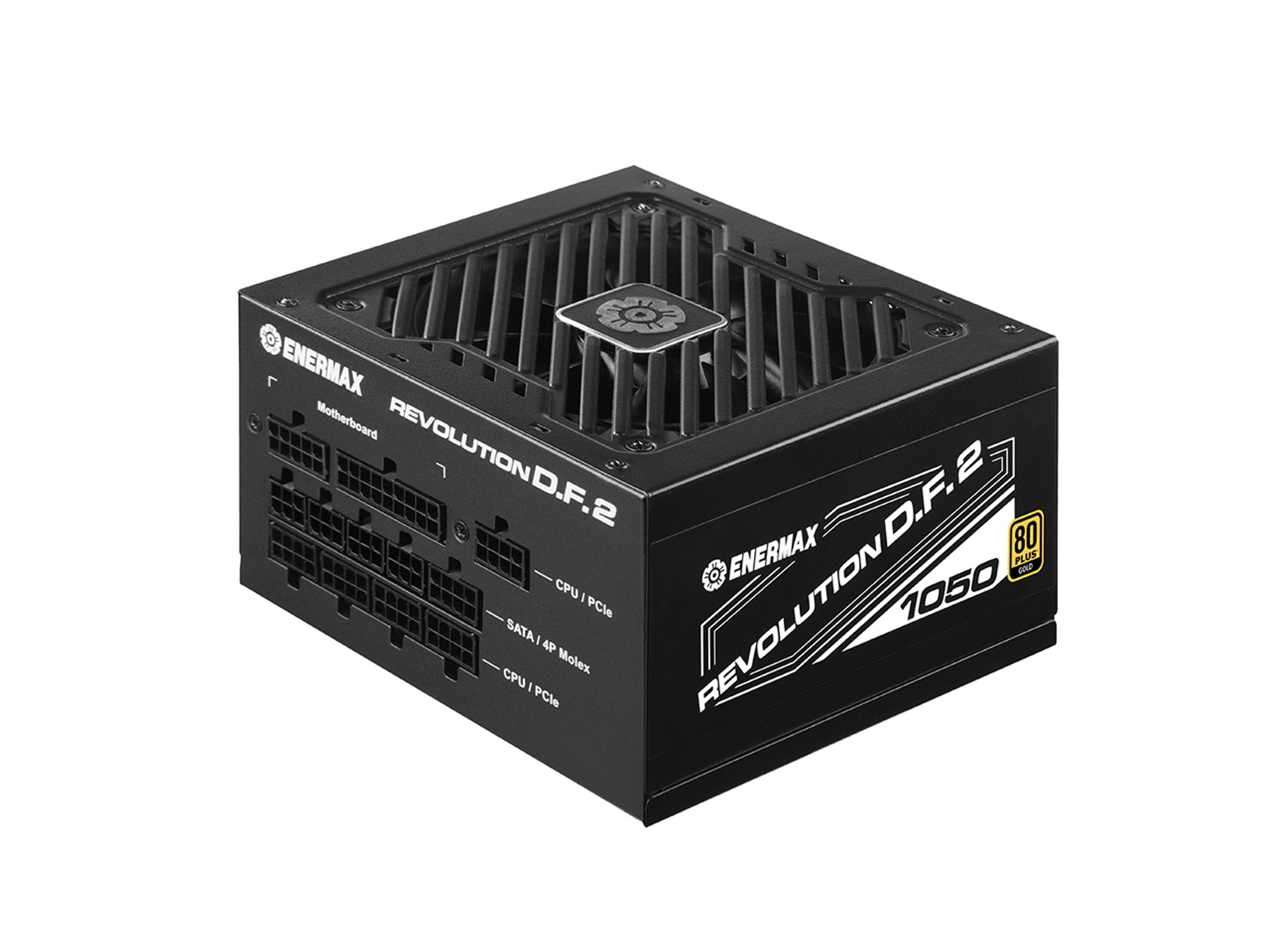 Enermax Revolution D.F. 2 ATX 3.0 & PCIe 5.0 Compliant 80+ Gold 1050W Full Modular Power Supply