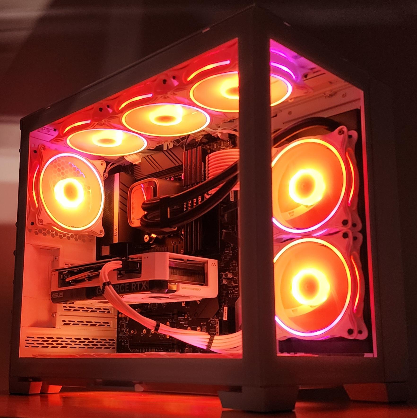 Gaming PC i7-12700K 32GB RAM 1TB SSD RTX 4060 Ti 8GB Windows 11 Computer