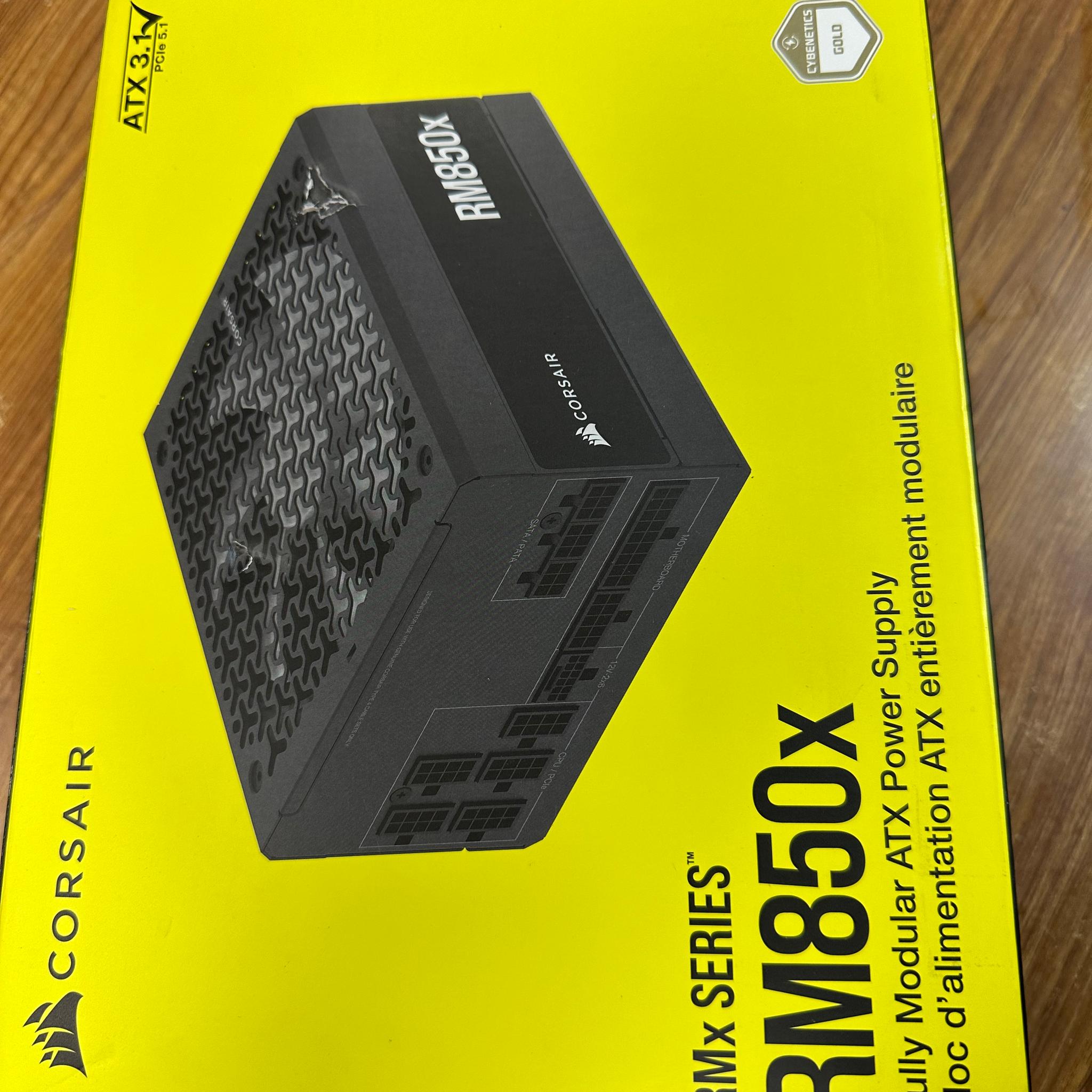 CORSAIR - RMx Series RM850x 80 PLUS Gold Fully Modular ATX Power Supply - Black