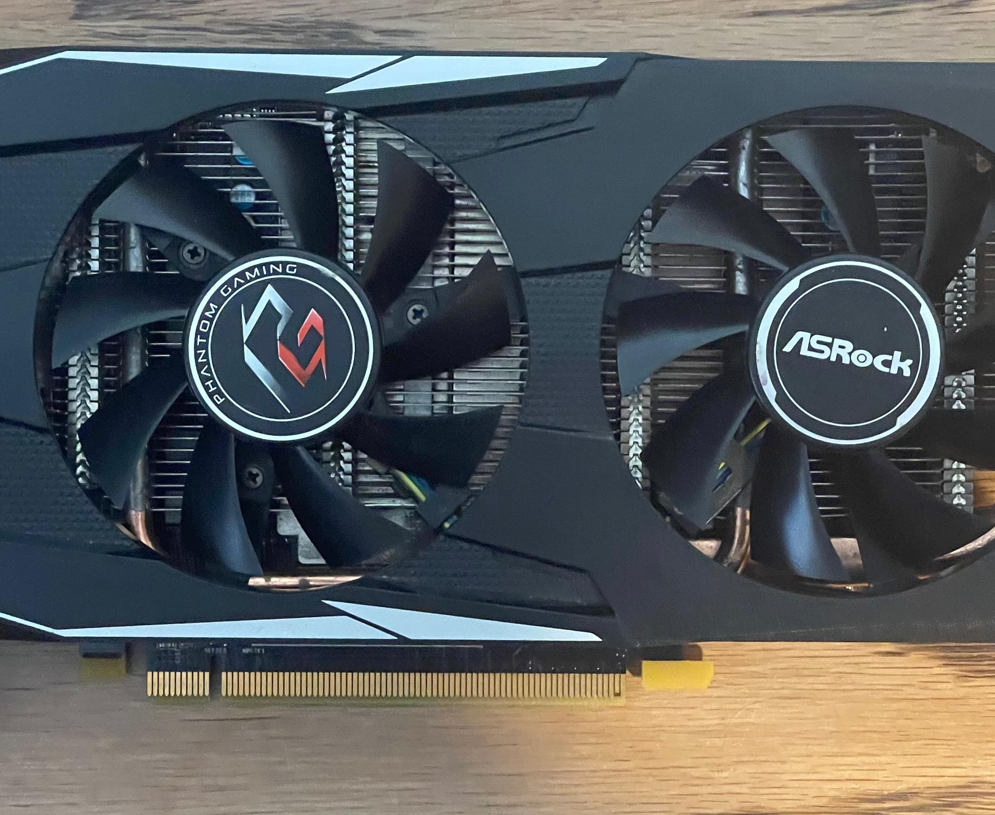 Used, ASRock RX 580 8GB GPU