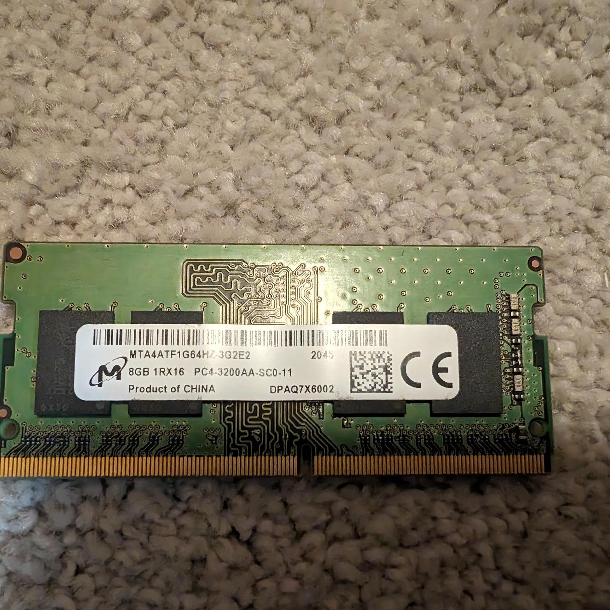 Laptop RAM Sticks x5