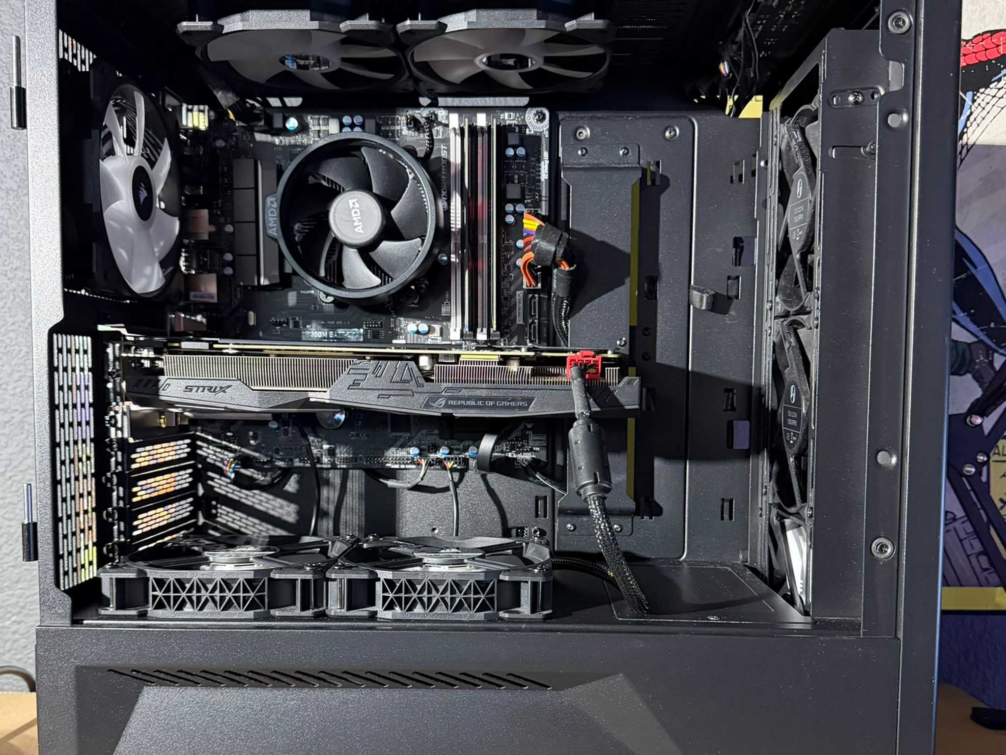 1080p Gaming PC Ryzen 5 2600X | STRIX GTX 1070 | 1 TB SSD | WIFI