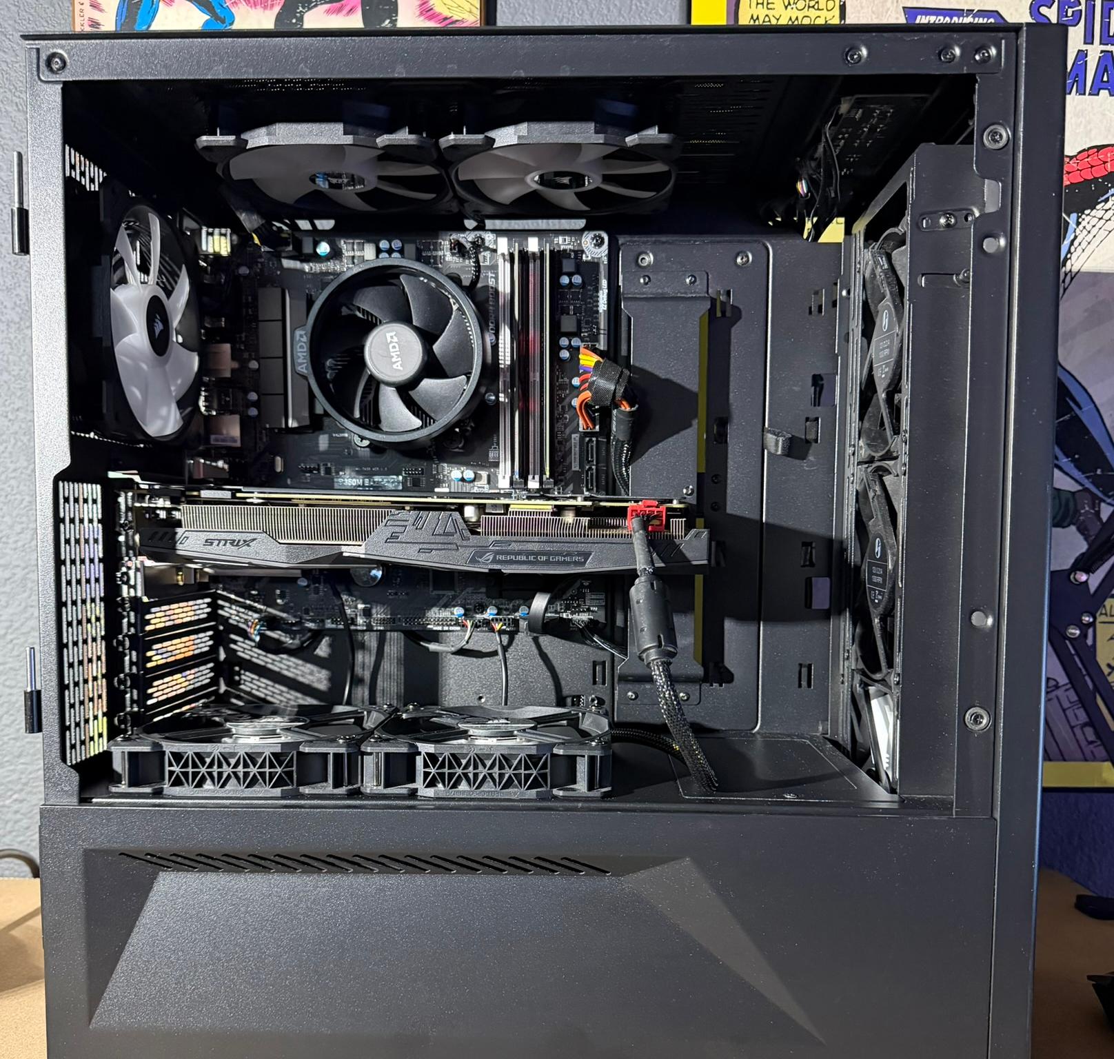 1080p Gaming PC Ryzen 5 2600X | STRIX GTX 1070 | 1 TB SSD | WIFI