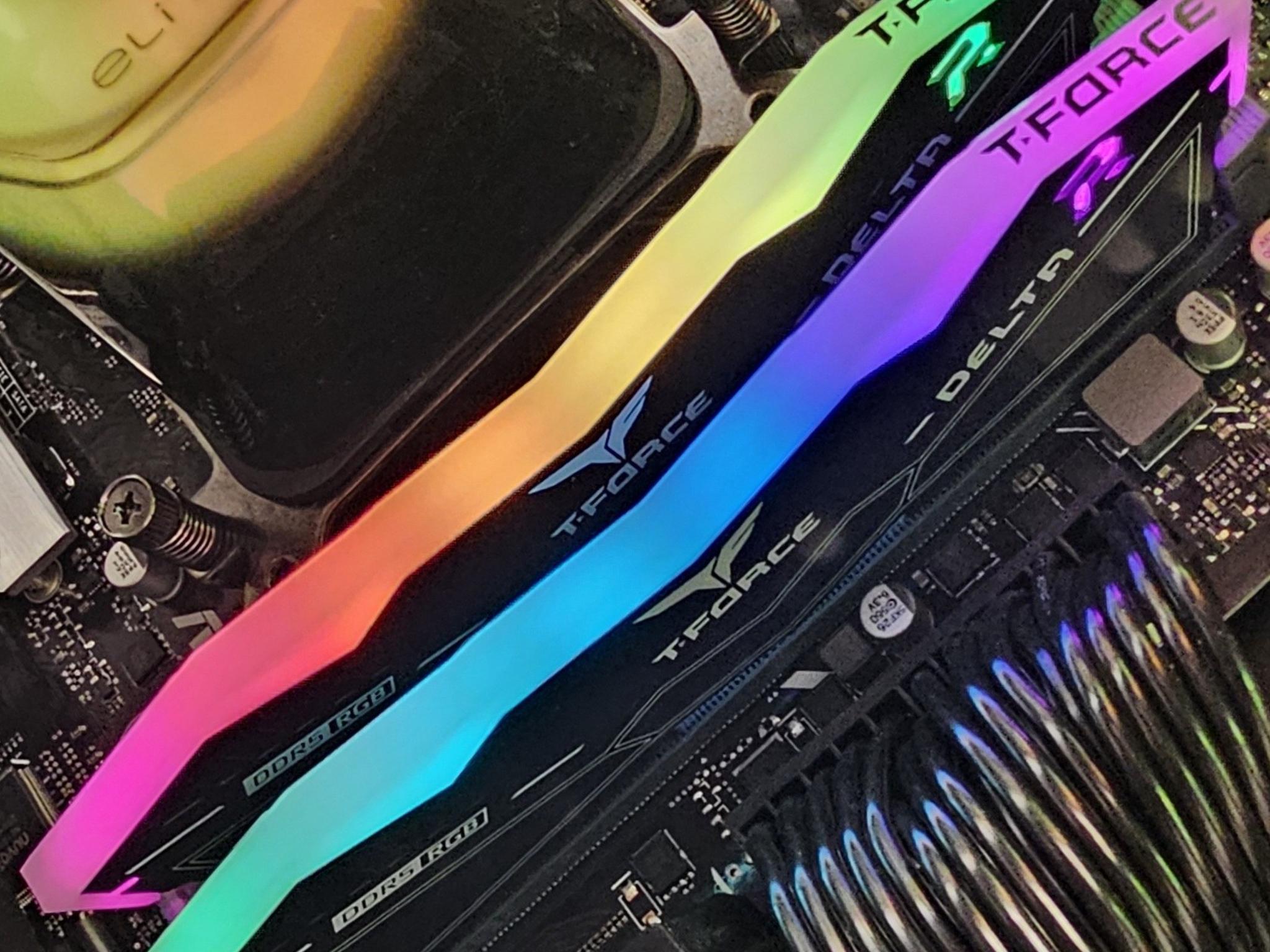 64GB DDR5 (2x32GB) CL38 6000MT/s TEAMGROUP T-FORCE DELTA RGB