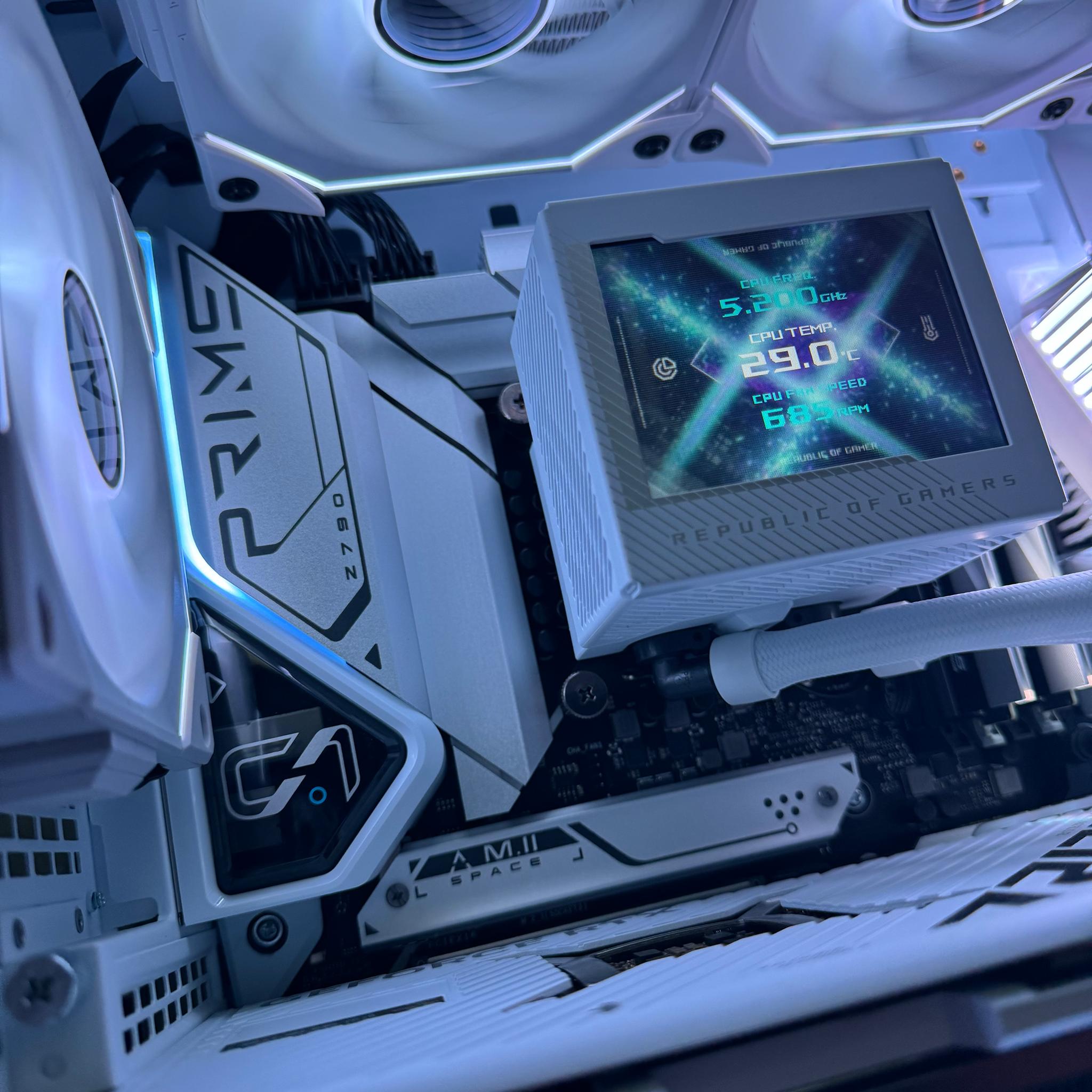 RTX 4090|❄️White Claw⛄️|i9 13900KS| 64GB DDR5 RAM| PRICE CUT FROM $3799 to $3399 WEEKEND SALE ONLY