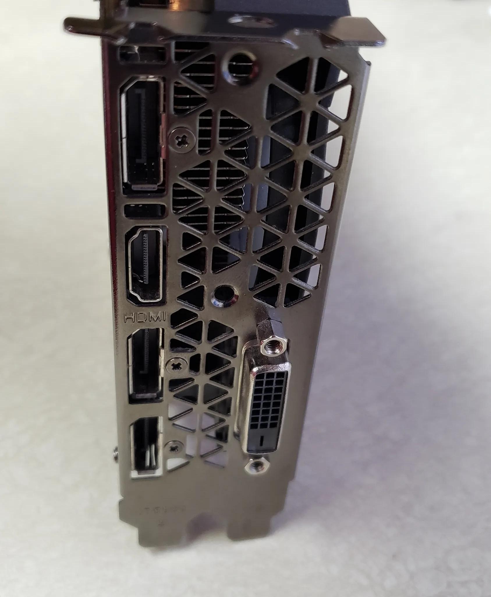 Zotac GTX 1060 graphics card 6GB GDDR5x memory