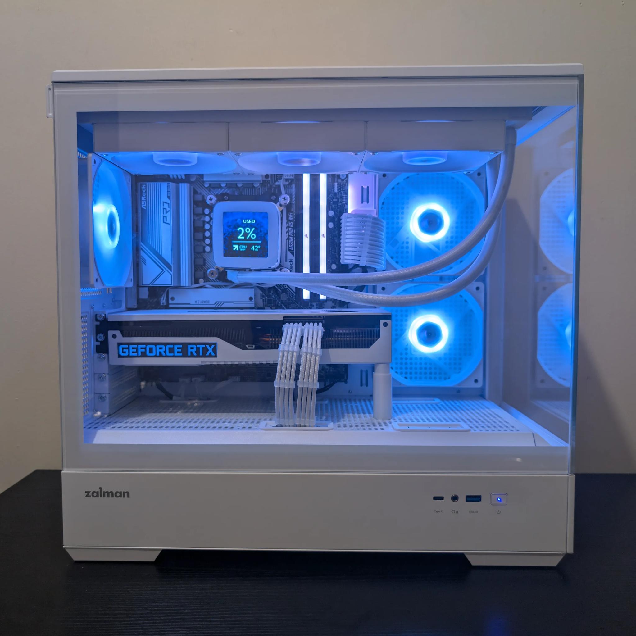 🦢1440p Gaming Beast | RTX 3080 | Ryzen 5 7600 | 1TB SSD | 32GB RAM | WiFi 6 & Bluetooth🦢