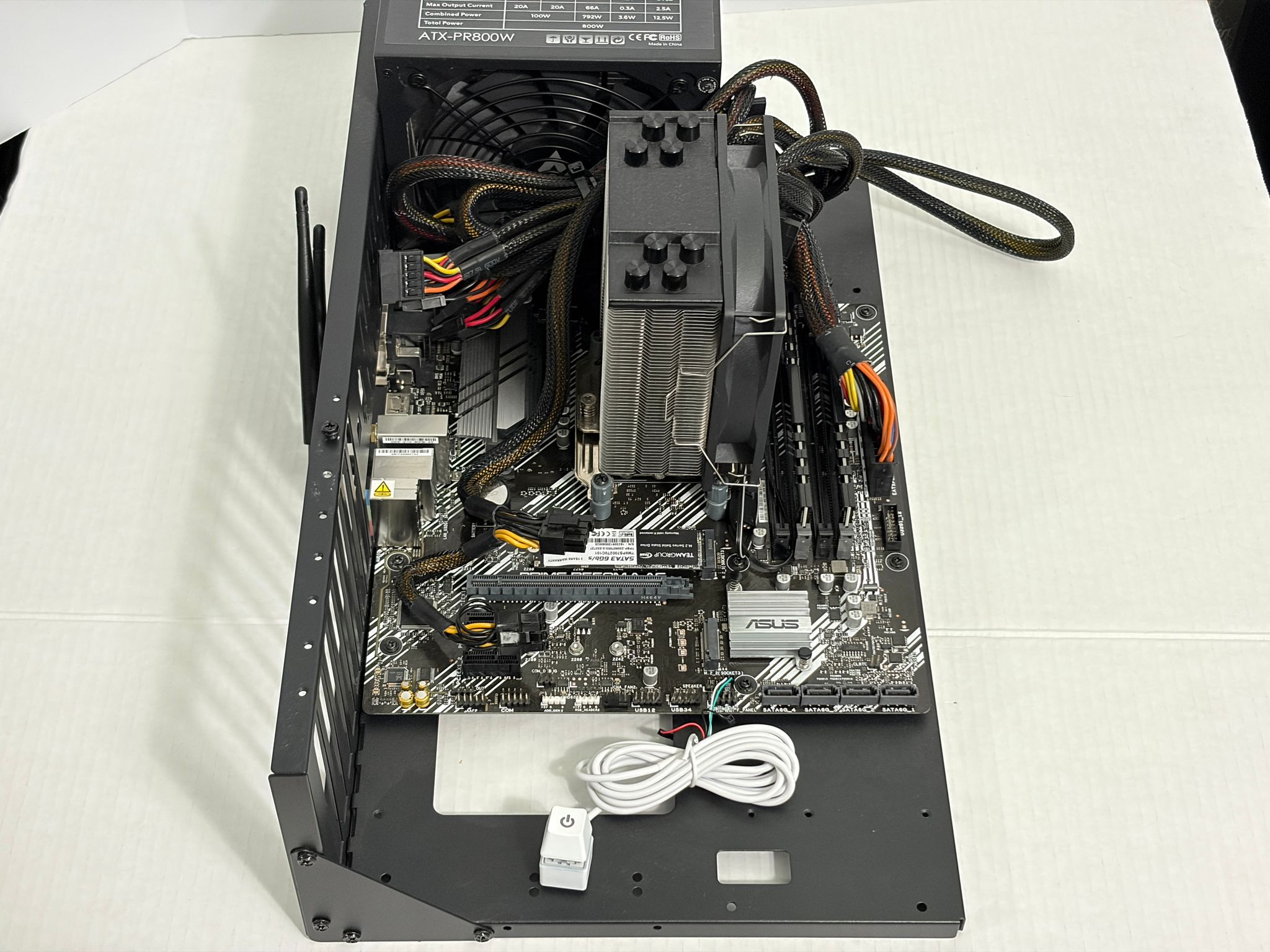 Open Air Test Bench – Ryzen 7 5800X | 32GB RAM | 800W PSU | Ready to Use