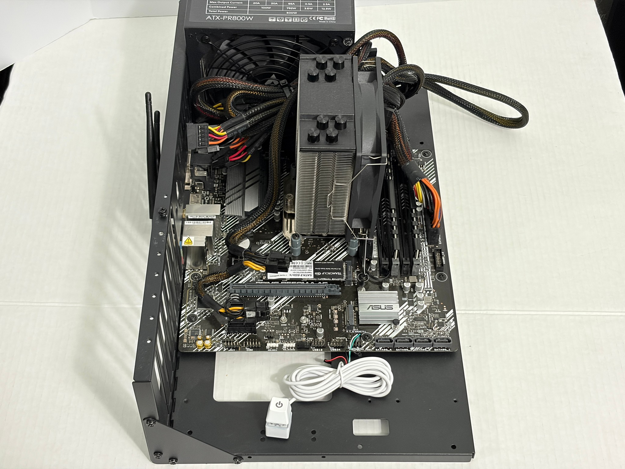 Open Air Test Bench – Ryzen 7 5800X | 32GB RAM | 800W PSU | Ready to Use