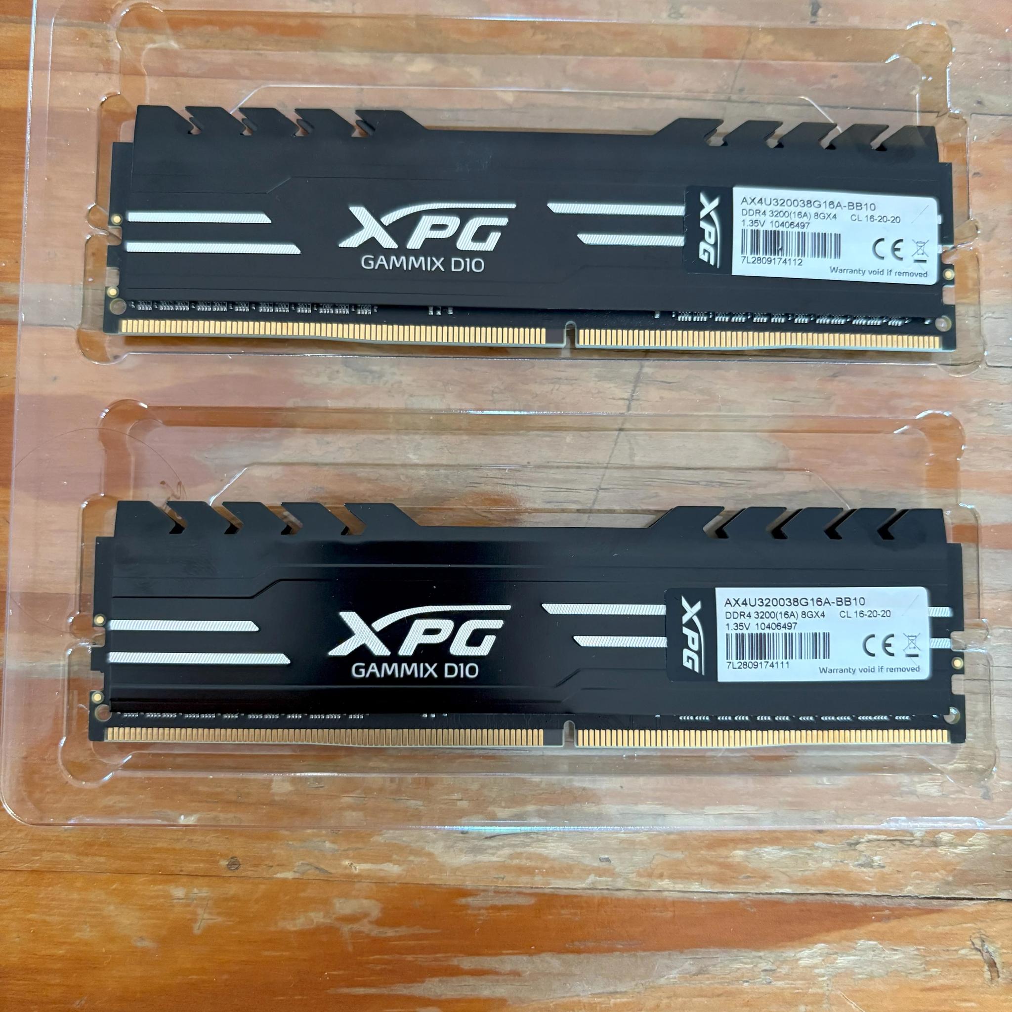 XPG DDR4 3200 16GB (2x8G) CL 16-20-20