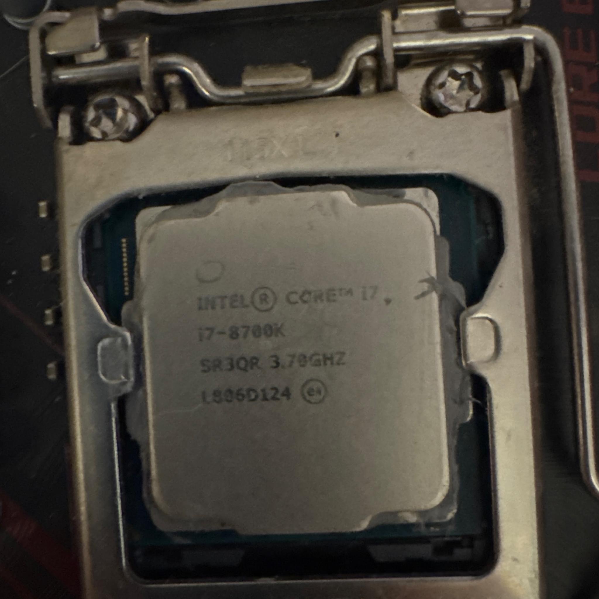 i7 8700K 16GB Crucial Ballistix DDR4 and MSI MPG Z390 Gaming Plus Bundle