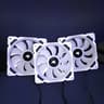 Corsair LL120 RGB 120mm Dual Light Loop RGB LED White PWM Fan — Triple Pack