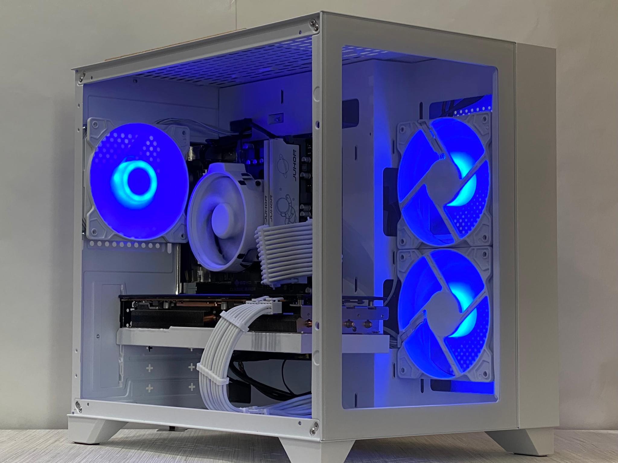 RX 7700 XT, Ryzen 5, 32GB DDR4, 1TB NVMe SSD, WiFi, Windows Activated - 1440p Gaming PC