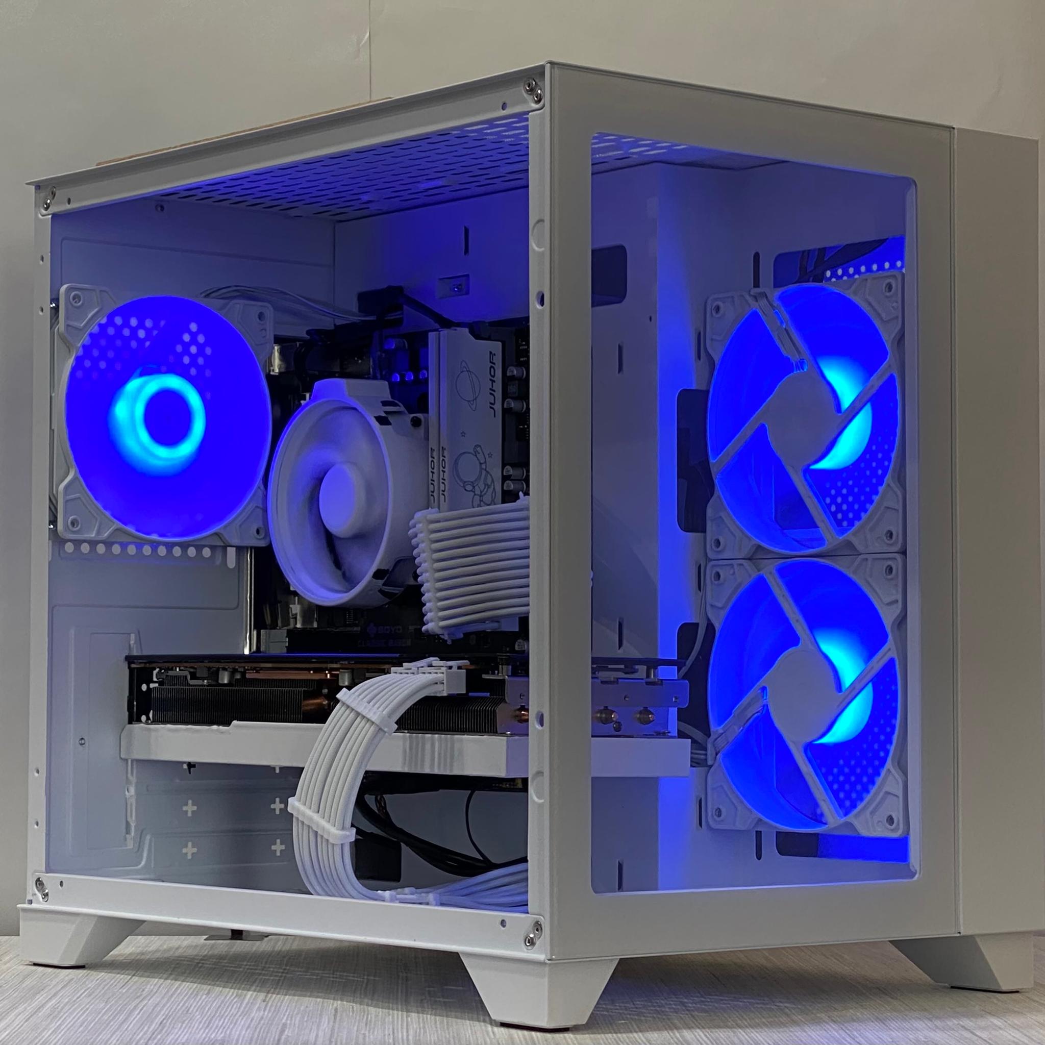RX 7700 XT, Ryzen 5, 32GB DDR4, 1TB NVMe SSD, WiFi, Windows Activated - 1440p Gaming PC