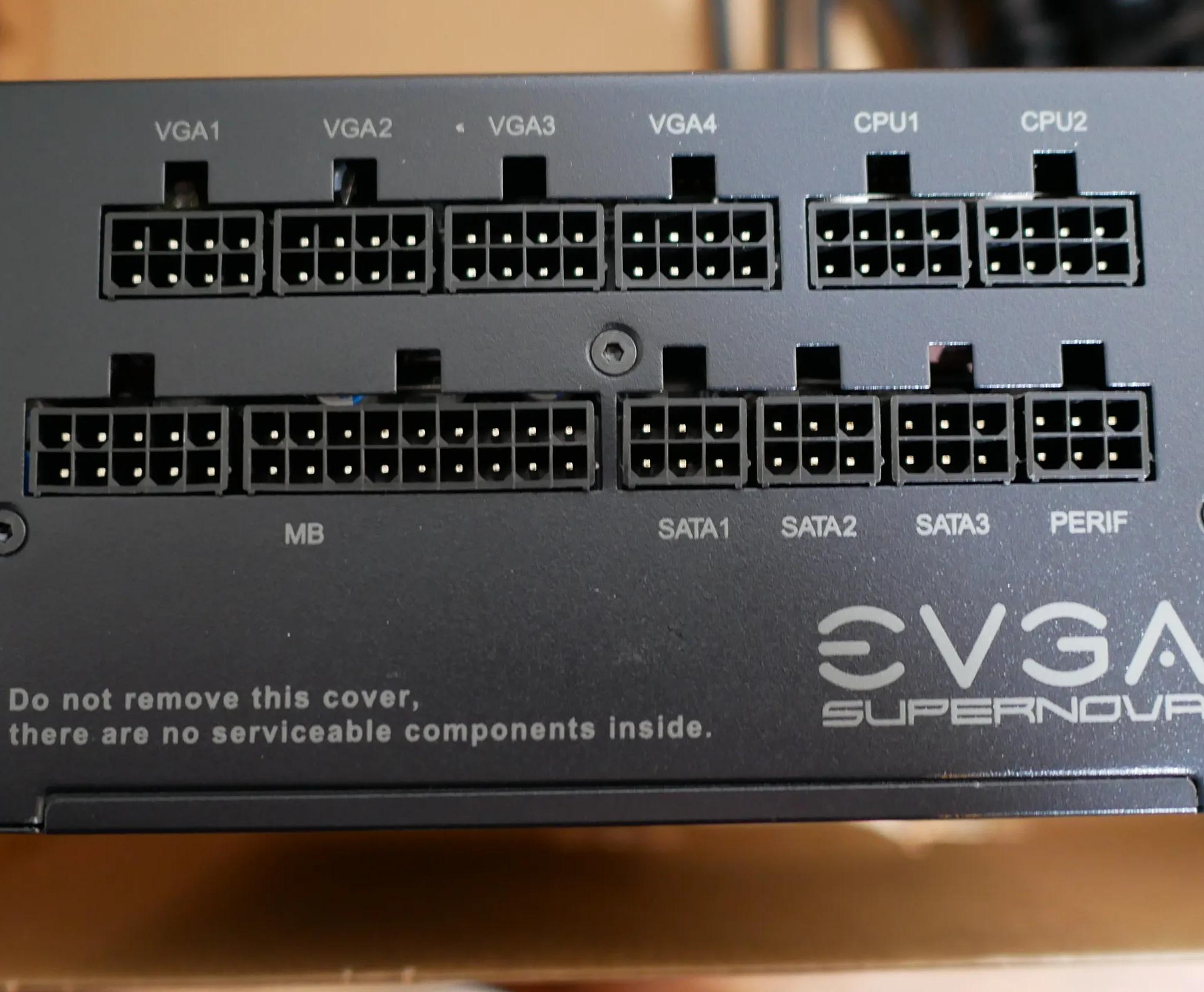 EVGA SuperNOVA 850 GA, 80 Plus Gold 850W, Fully Modular, Eco Mode, Power Supply 220-GA-0850-RX