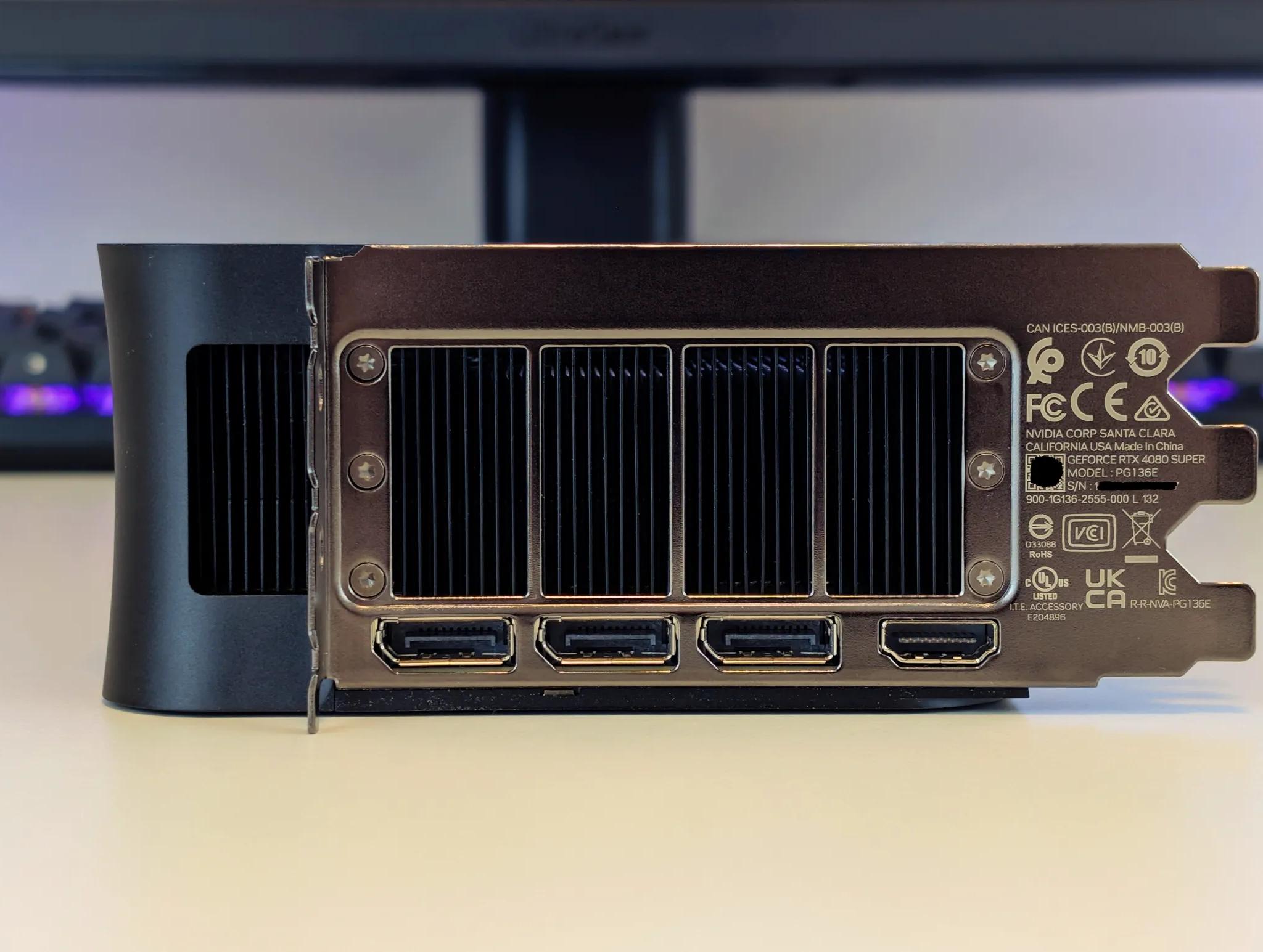 New RTX 4080 SUPER 16GB Nvidia Founders Edition