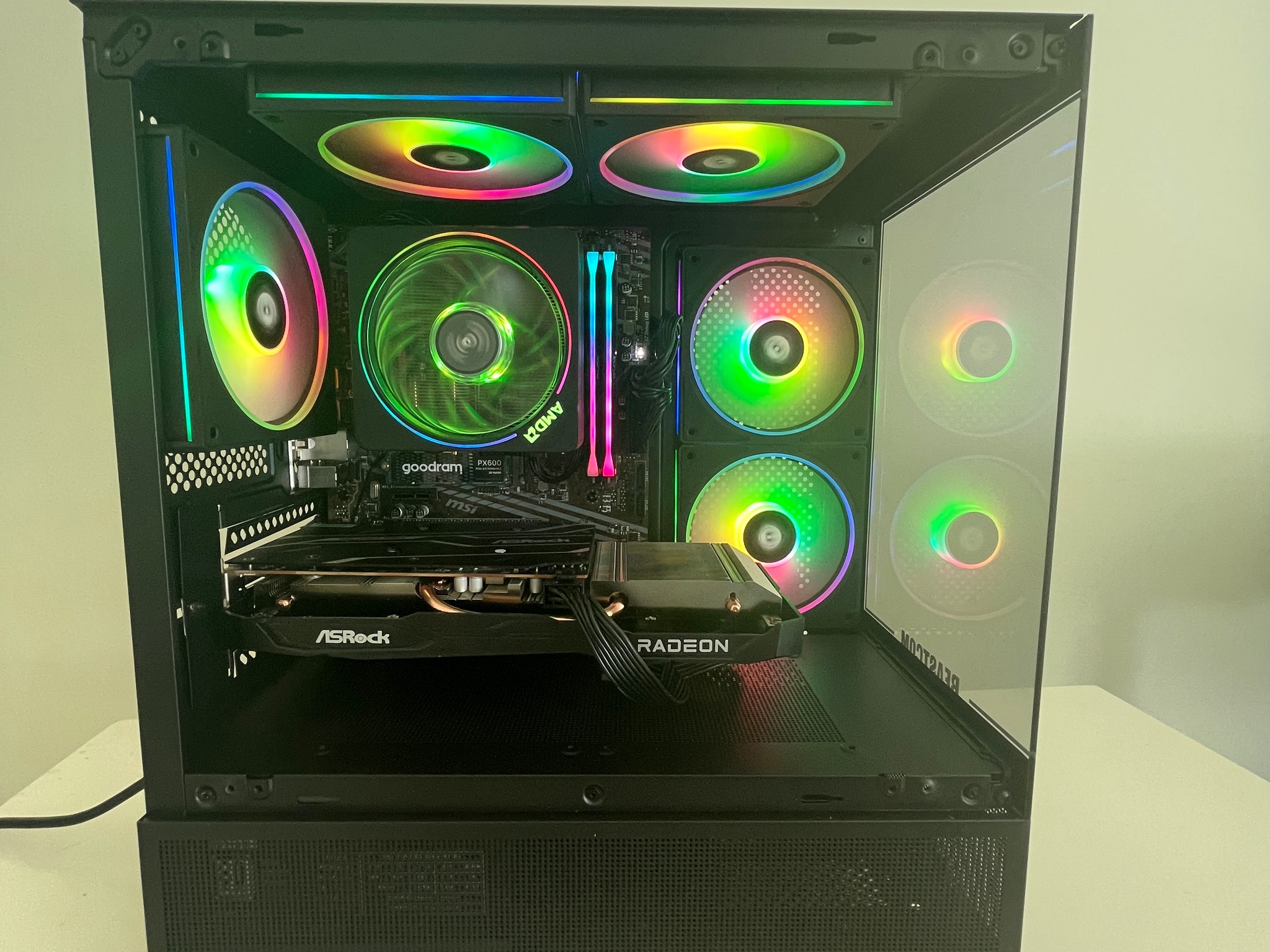 GAMING PC RYZEN 5 | RX 6600 | 1TB SSD | 16GB RAM | WINDOWS 11 | WIFI & BT