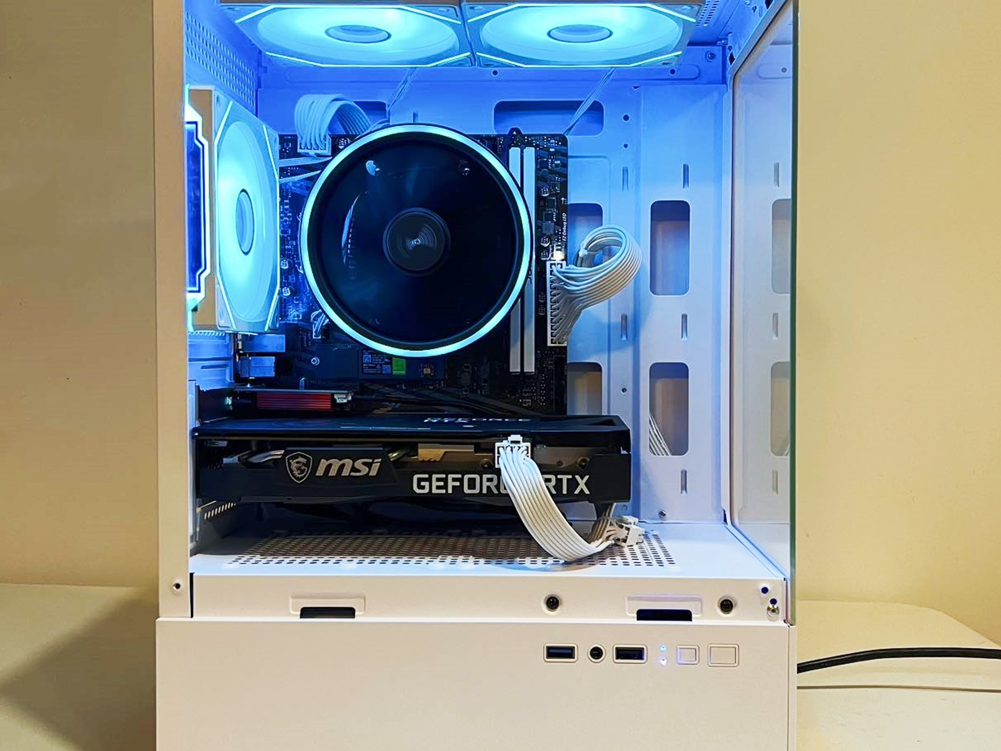 🔥SALE🔥 R5-5600|RTX 3060|32GB RAM|1TB M.2||WIFI|ARGB FANS|-DepxTech Pre-Built PC Value PCs