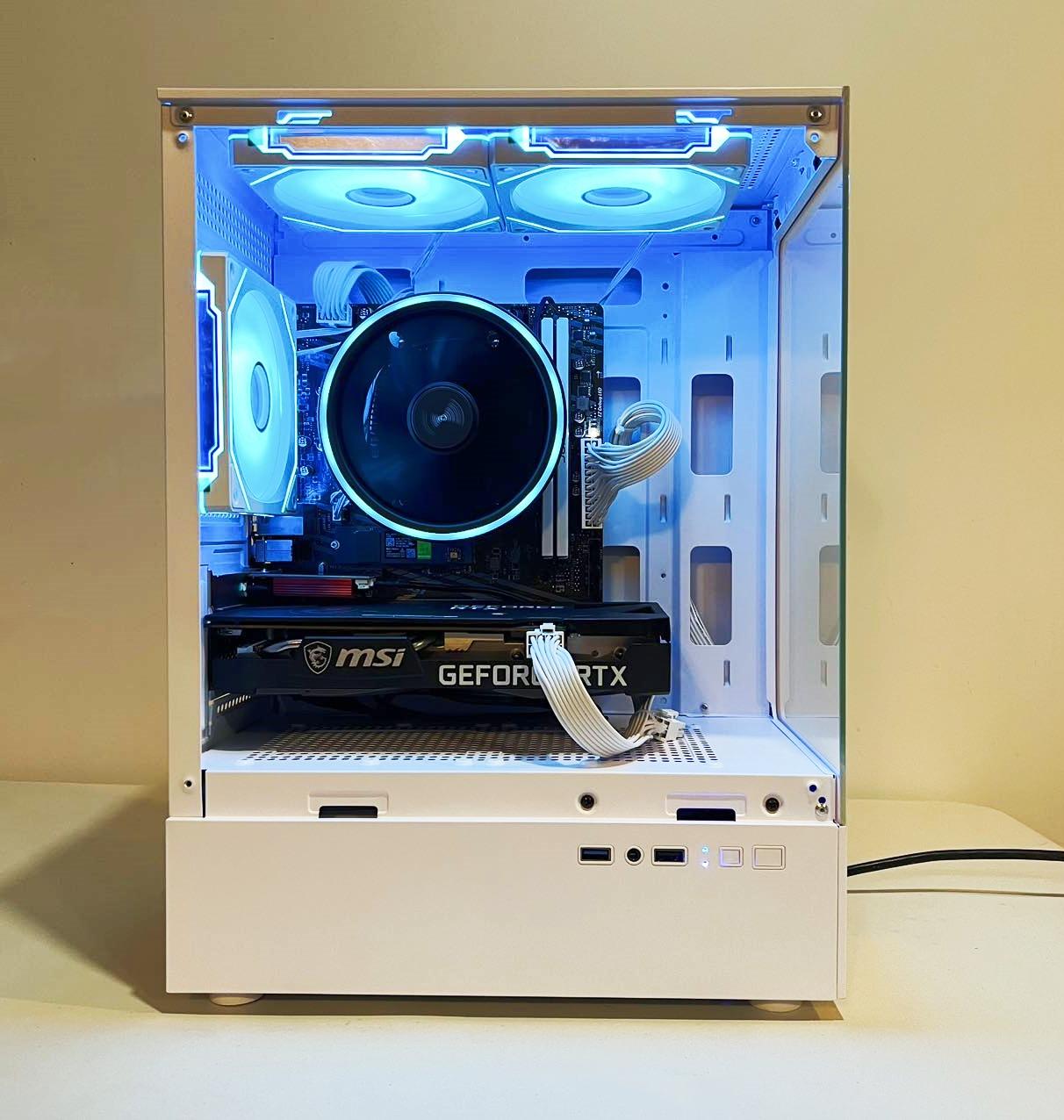 🔥SALE🔥 R5-5600|RTX 3060|32GB RAM|1TB M.2||WIFI|ARGB FANS|-DepxTech Pre-Built PC Value PCs