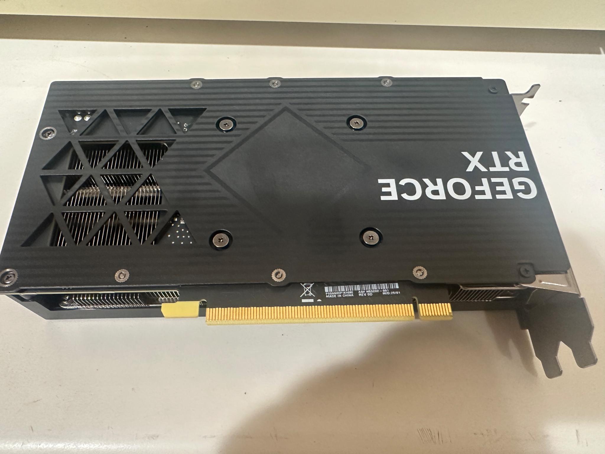 HP NVIDIA GeForce RTX 4060 TI  8GB GDDR6 256-bit GPU, 1x HDMI, 3x DisplayPort