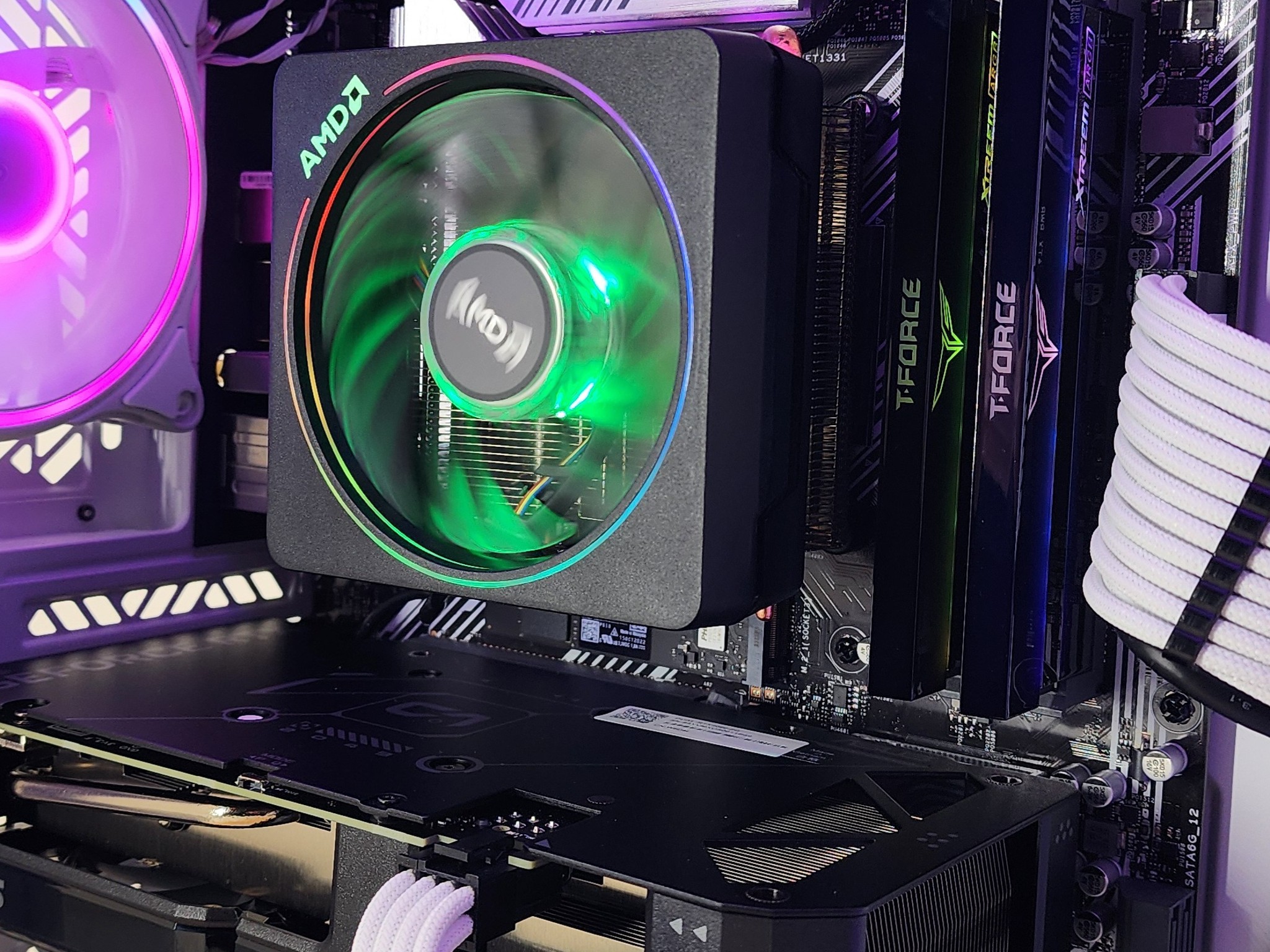 Gaming PC Ryzen 7 5700X 16GB RAM 500GB SSD RTX 4060 8GB Windows 11 Computer