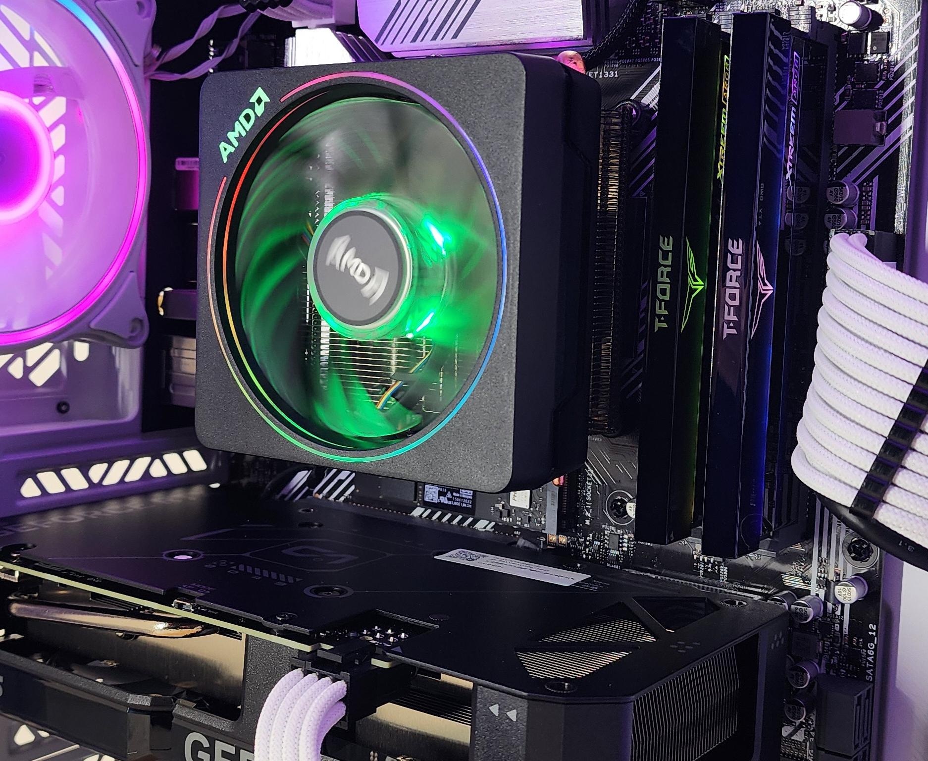 Gaming PC Ryzen 7 5700X 16GB RAM 500GB SSD RTX 4060 8GB Windows 11 Computer
