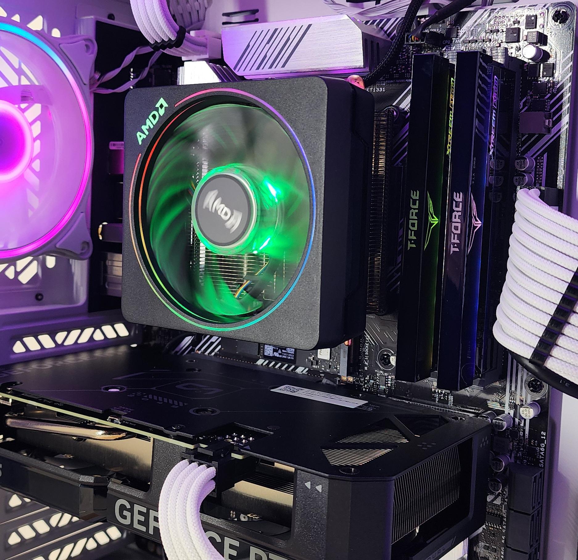 Gaming PC Ryzen 7 5700X 16GB RAM 500GB SSD RTX 4060 8GB Windows 11 Computer