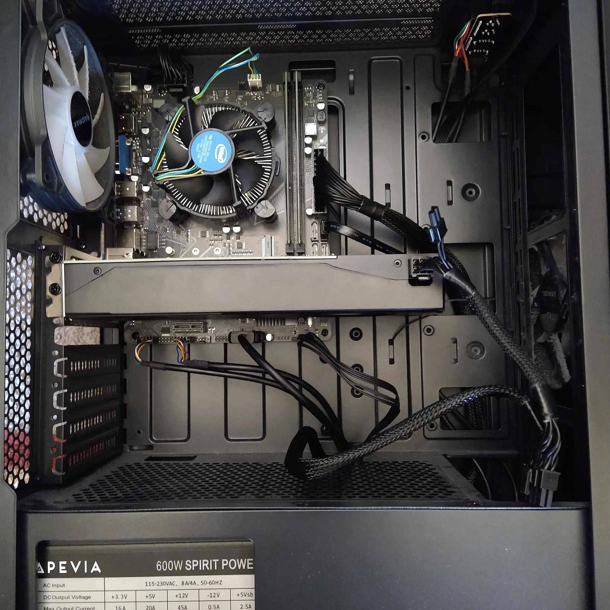 Gaming Desktop PC (intel i5-10400F + GTX 1060 6GB) - 16GB Ram - 476 GB SSD - Windows 10
