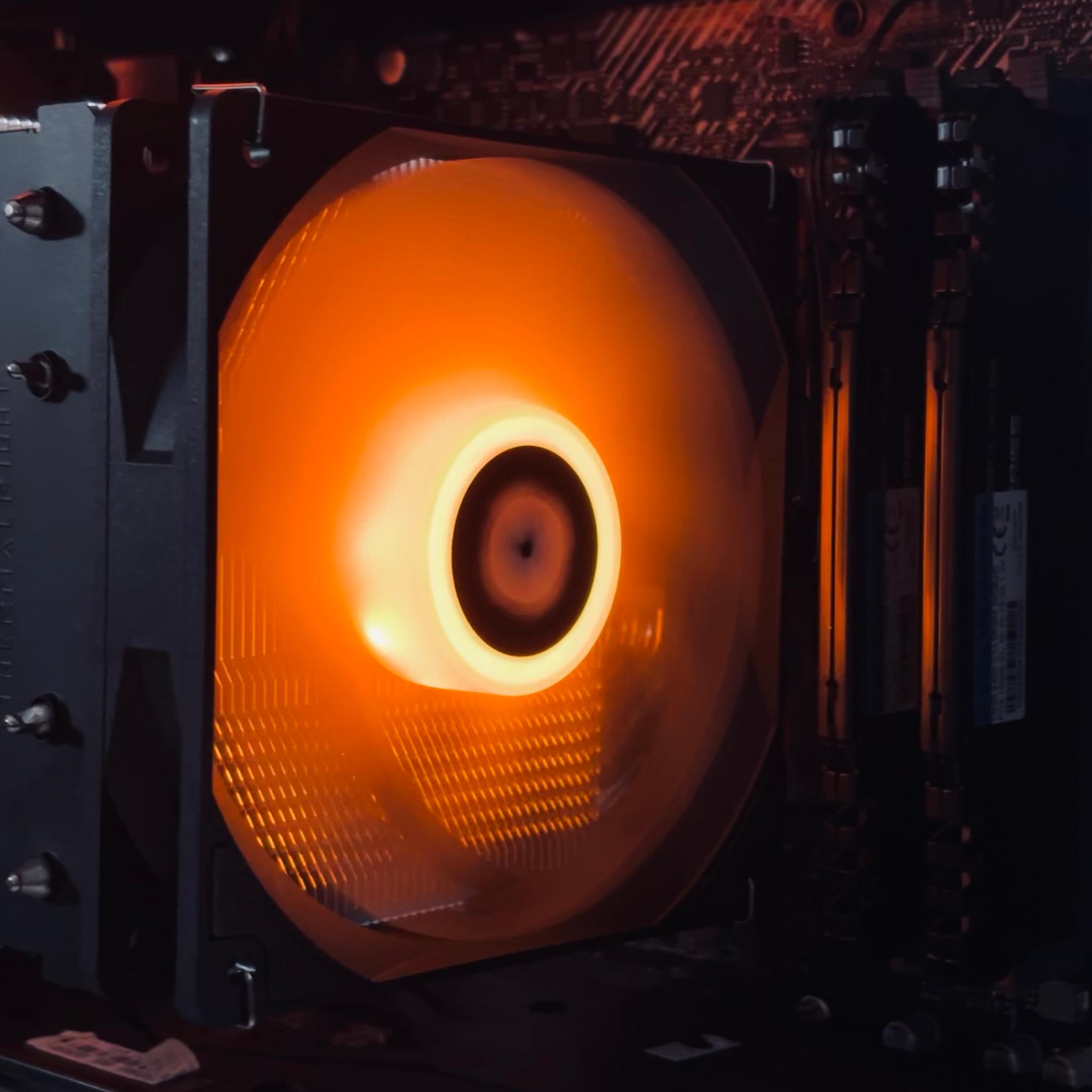 🧡🎃 Spooky Gaming PC - 🦁RTX 3080 🦁Ryzen 5 5500 🦁16GB RAM 🦁2TB 🦁WIFI + BT ⚡️🧡