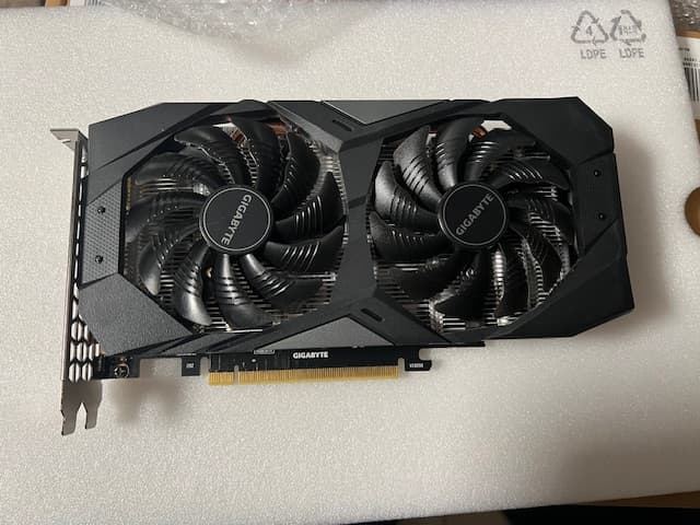 Gigabyte NVIDIA GeForce RTX 2060 Overclocked Dual-Fan 6GB GDDR6 PCIe 3.0 Graphics Card
