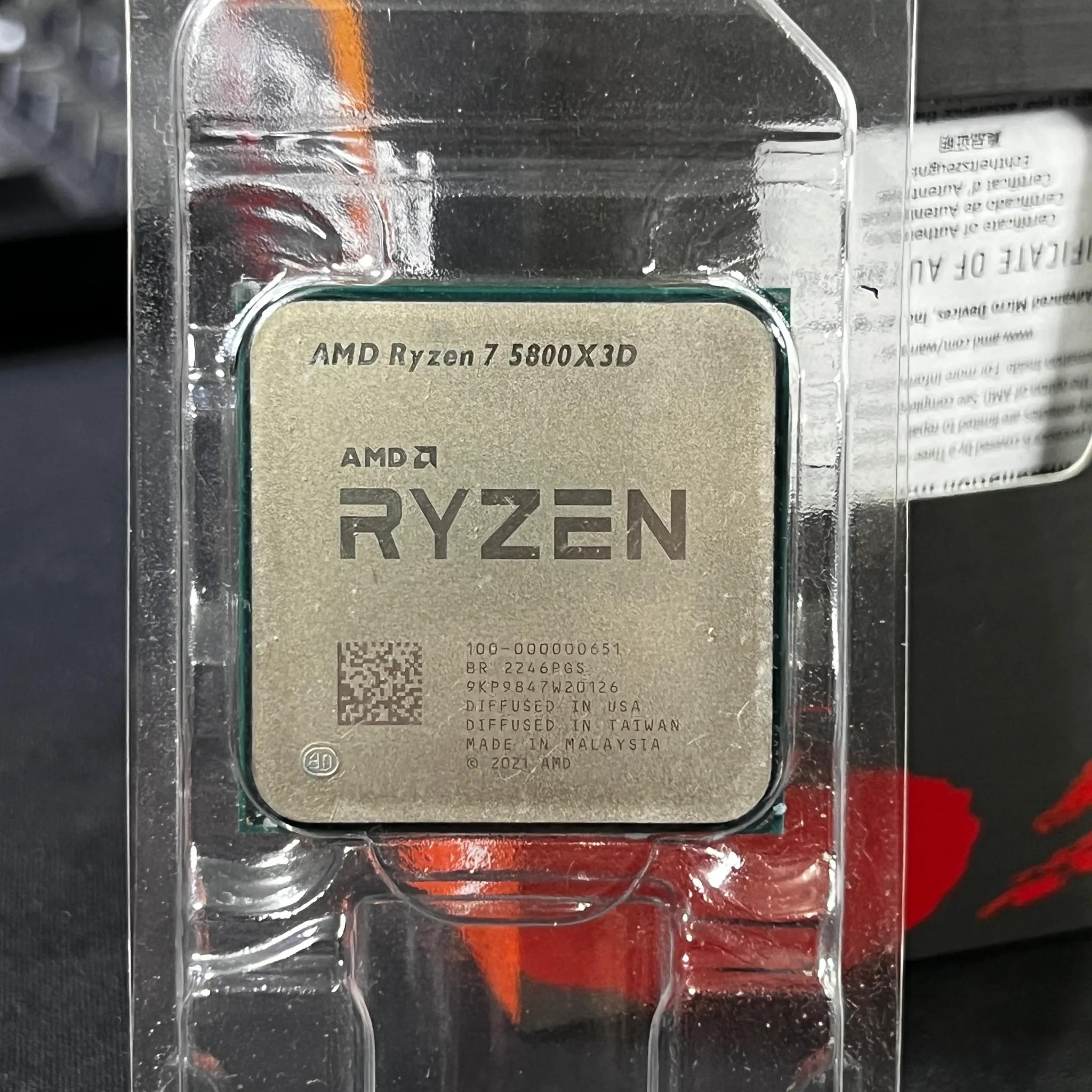 AMD Ryzen 7 5800X3D - 8-core processor with 3D V-Cache