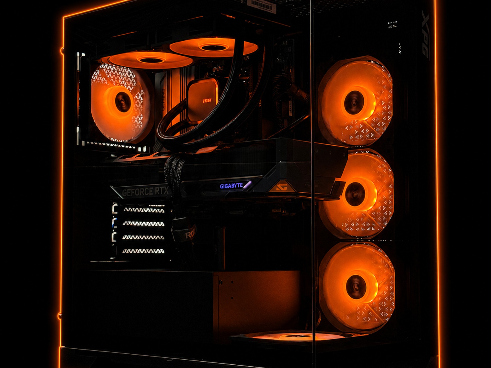 1440P/4K Creator gaming pc / RTX 5070 Ti / Ryzen 7 7800X3D / 32GB DDR5 Ram / 1TB SSD