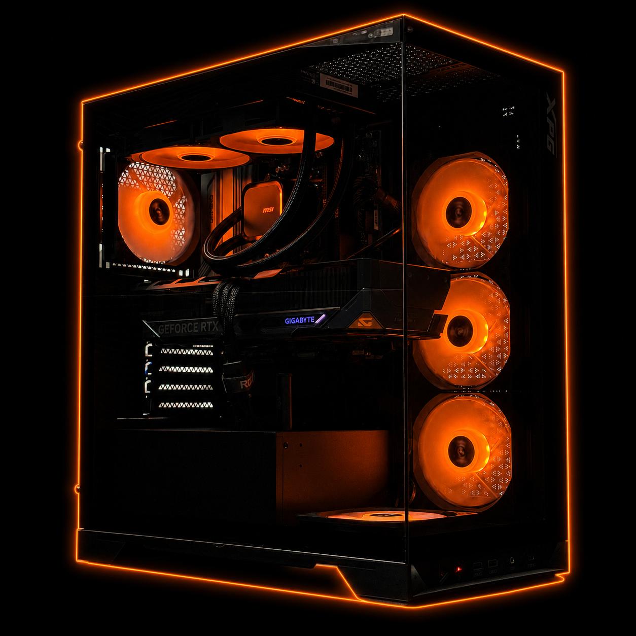 1440P/4K Creator gaming pc / RTX 5070 Ti / Ryzen 7 7800X3D / 32GB DDR5 Ram / 1TB SSD