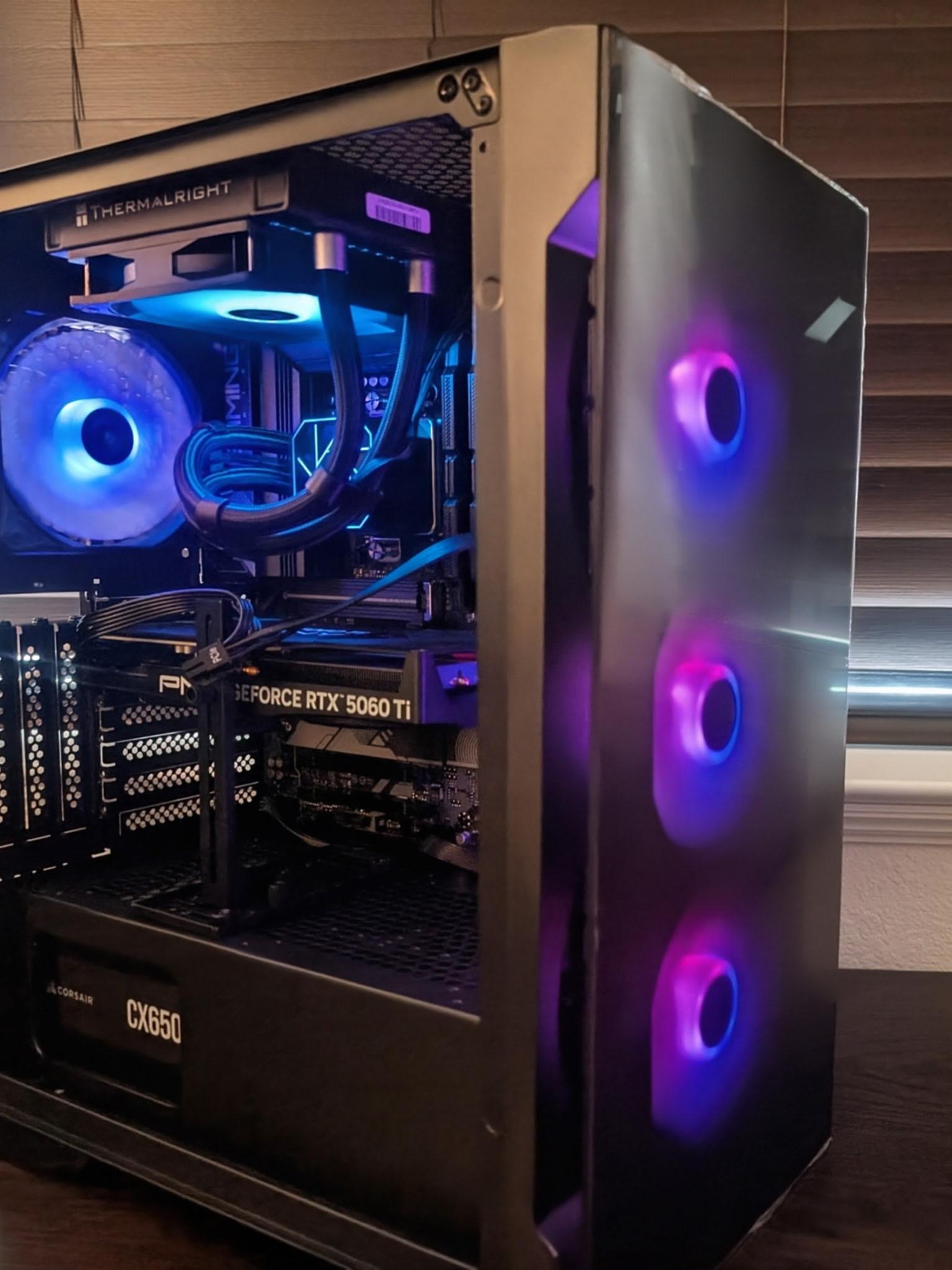 AMD Ryzen 7 7700X | RTX 5060Ti 16GB | 32GB DDR5 | 1TB NVMe SSD | Wifi | Windows 11 | Gaming PC