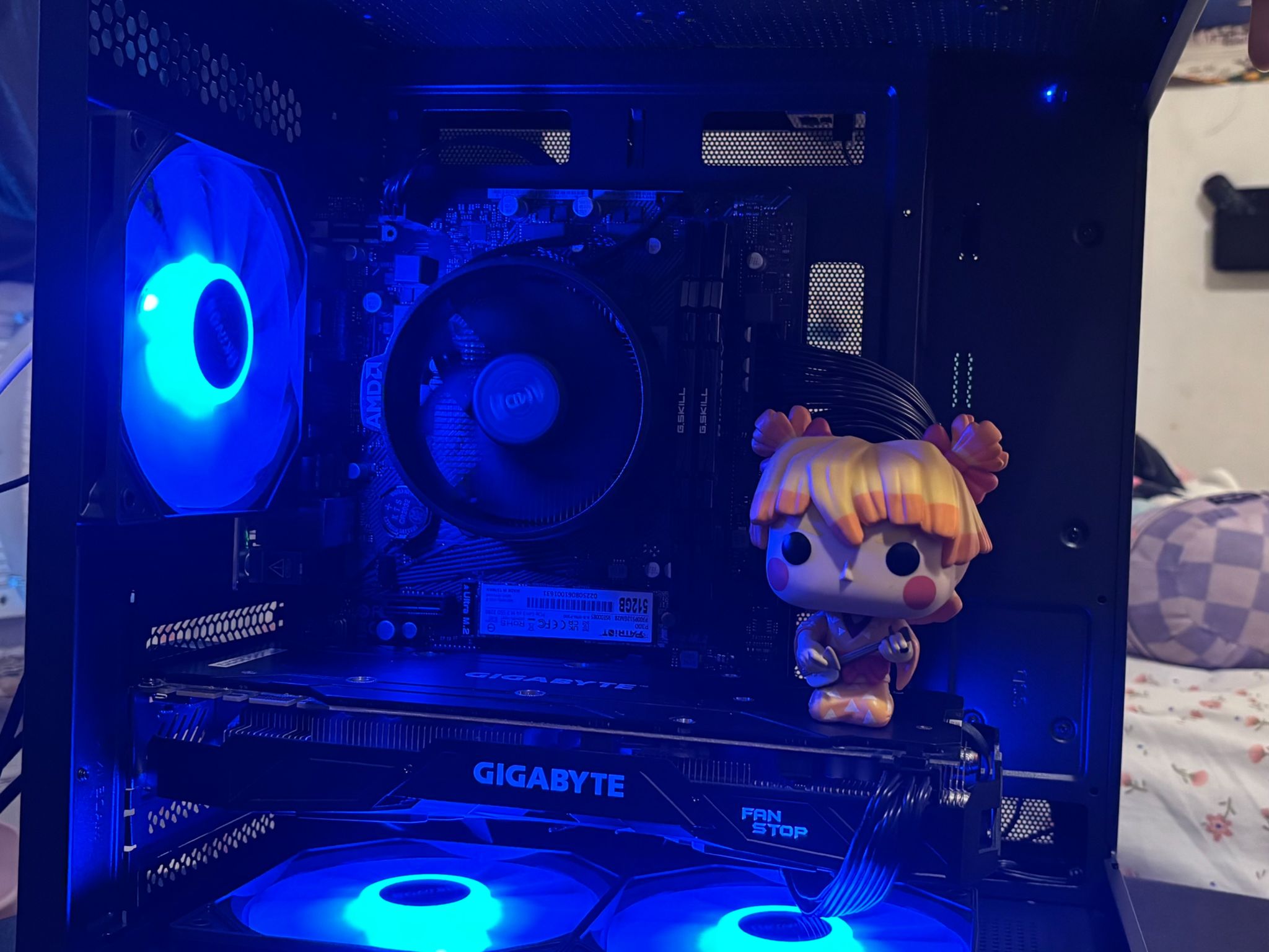 “Perfect All Black Gaming PC"| GTX 1070 8GB | Plug And Play Ready|