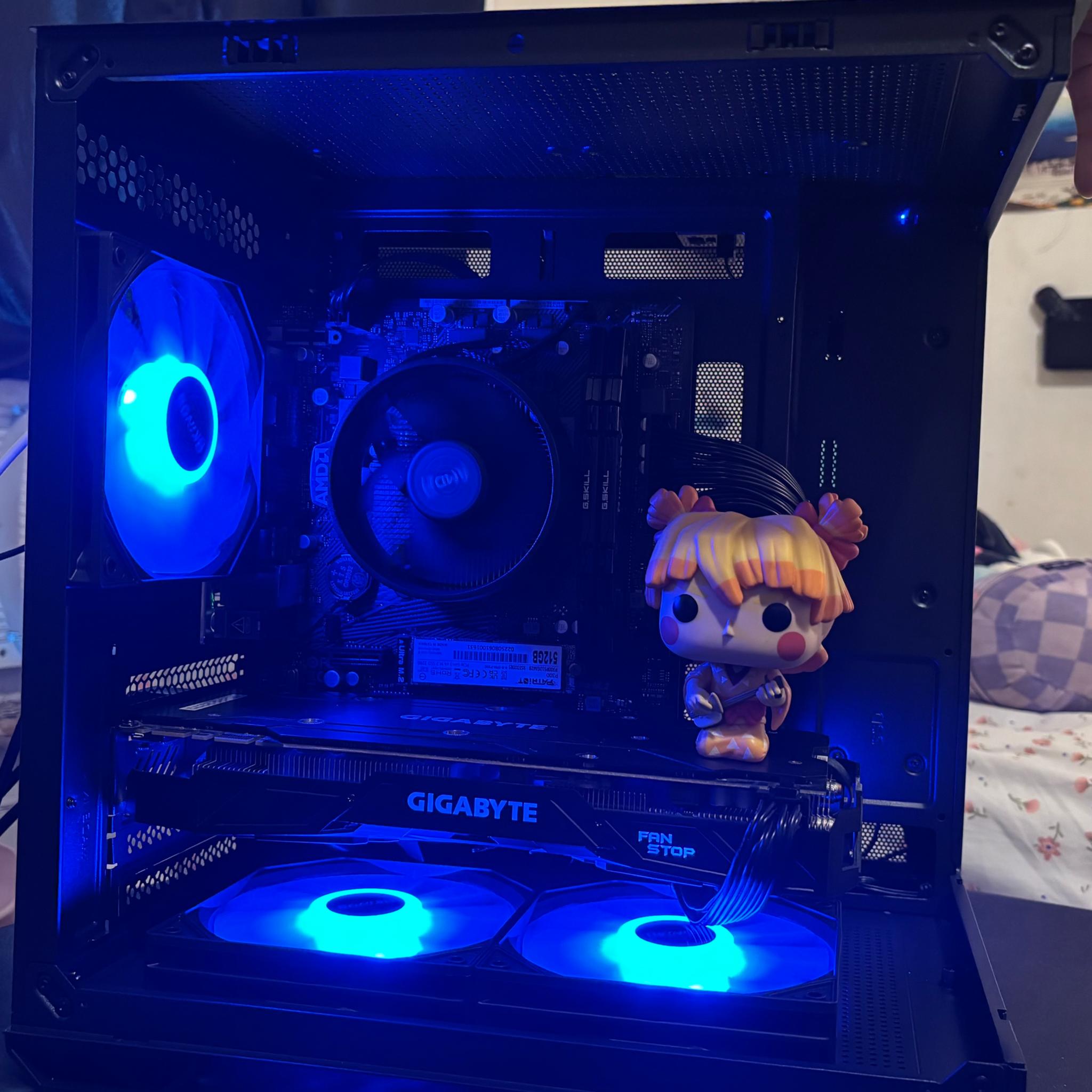 “Perfect All Black Gaming PC"| GTX 1070 8GB | Plug And Play Ready|