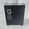 Black iBUYPOWER PC Case with Tempered Glass w/ 3 Fans