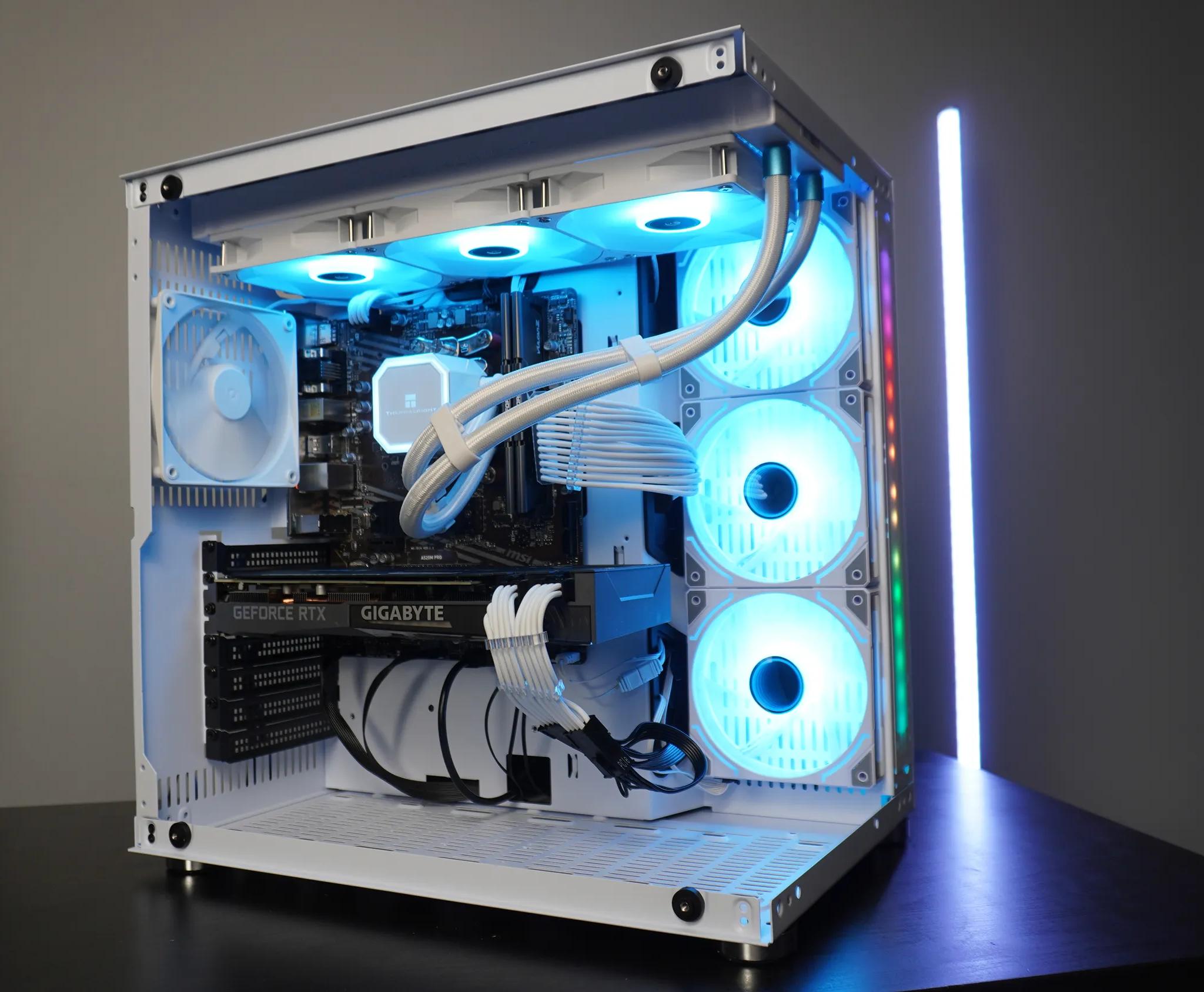 🤍ARCTIC TUNDRA🖤 1080p/1440p 💚 RTX 3070 8GB 🧡 Ryzen 5 5600 | 32GB DDR4 | 1TB NVME | WIFI