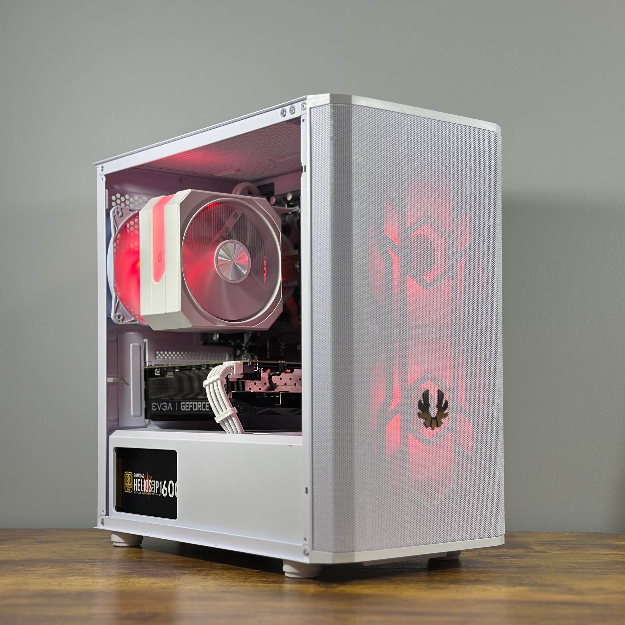 GTX 1660 6GB | Ryzen 5 4500 | 16GB DDR4 | 500GB SSD | Win11 | WIFI | 1080P White Gaming PC