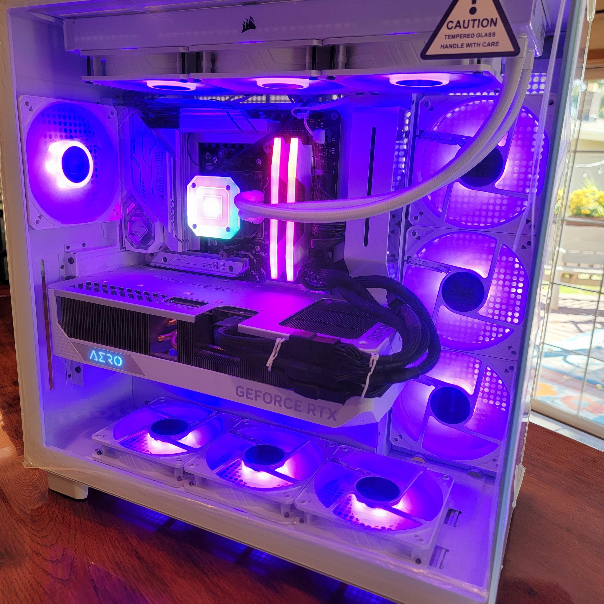 Gigabyte Aero RTX 4080 Super 16gb Super OC + Ryzen 7800x3d PC Build #8