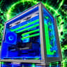 ☢️💚 GAMMA RAY 💚☢️7800X3D | RTX 5070| 2.25 TB NVMe| 32 GB DDR5| 850W Gold PSU