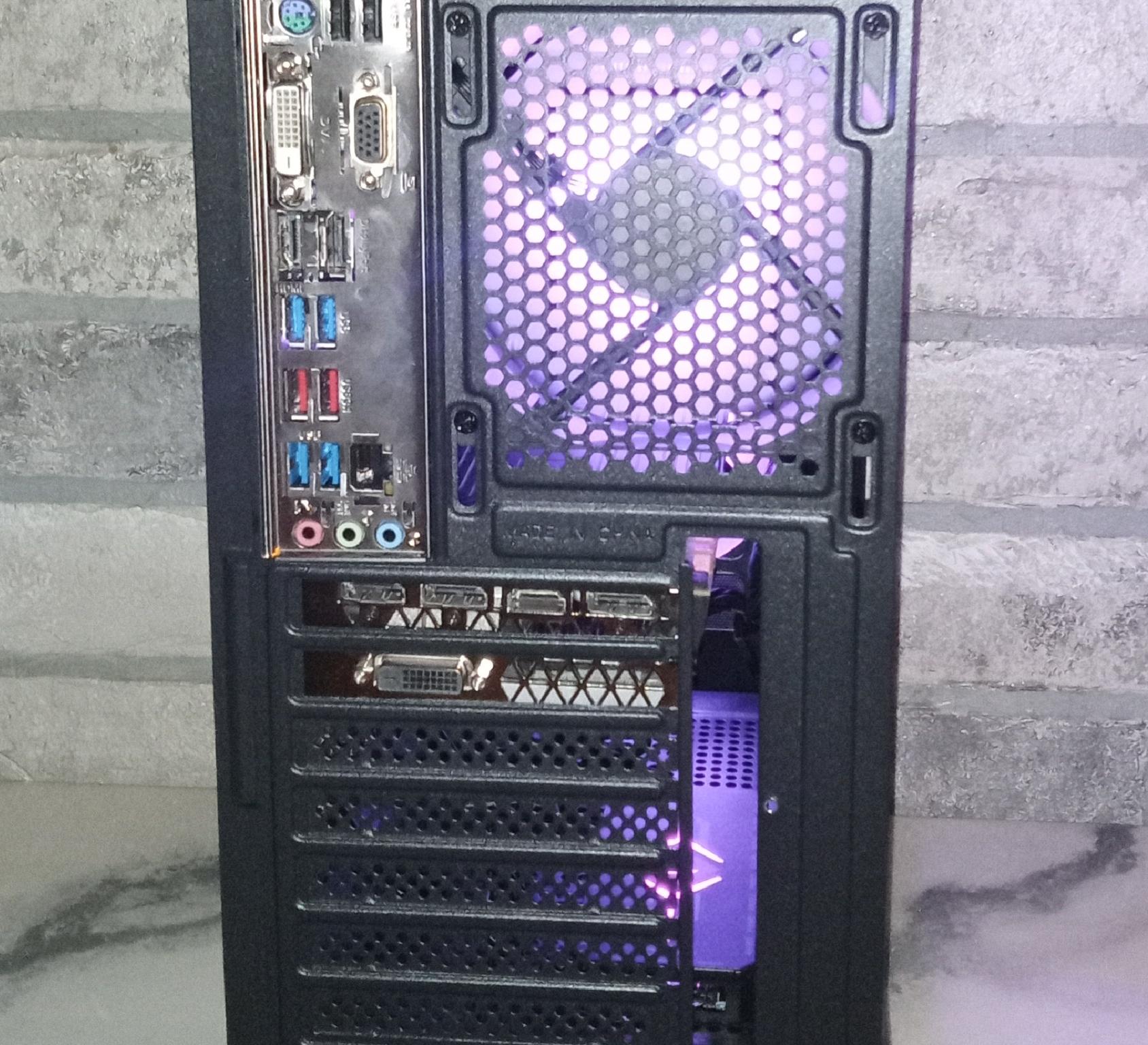 Gaming Pc/Ryzen 5 1600/Gtx 1080/512 SSD/16GB DDR 4/600W PSU/WIN11 PRO/WIFI