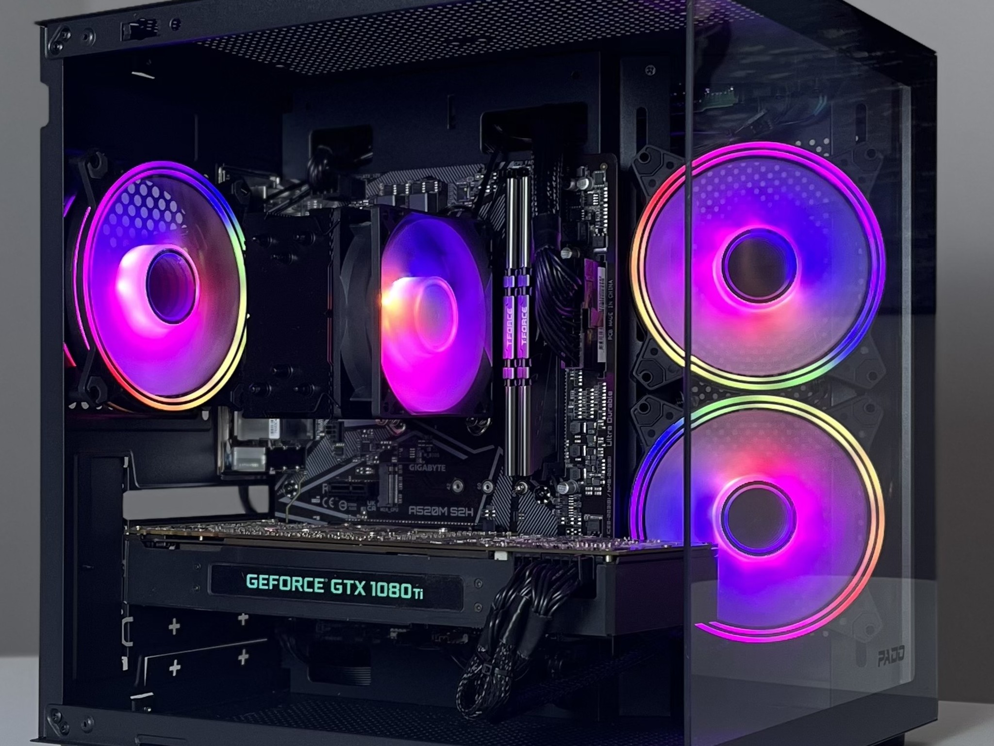 ▪️CLEAN LOOKING▪️💰 MAX PERFORMANCE 💰🟥RYZEN 5 5500🟥🟩 GTX 1080TI 🟩 GAMING PC