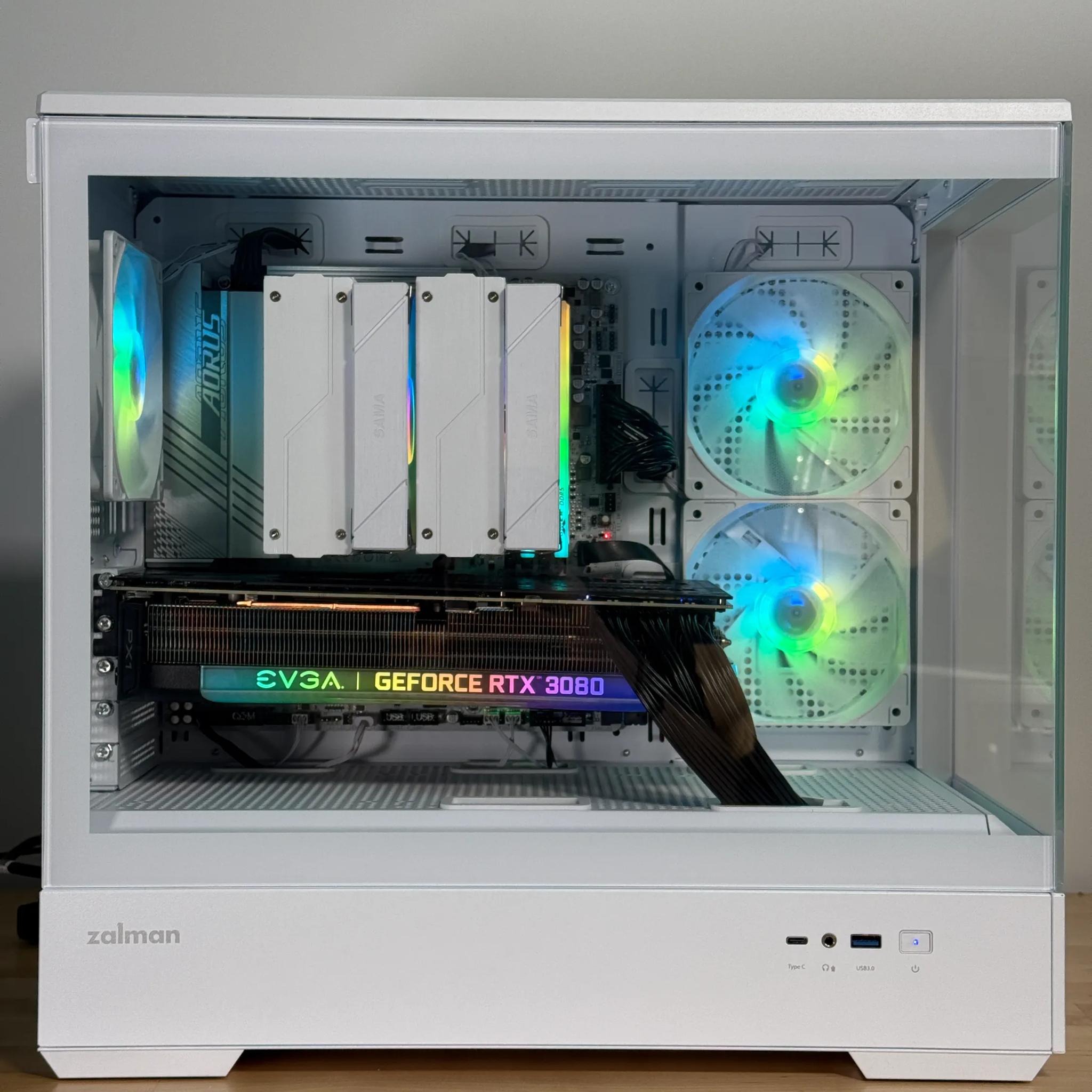 RTX 3080 12gb FTW3 Ryzen 9800X3D Gaming PC
