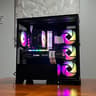 RTX 3070 TRIO 8GB, Ryzen 7 5700G, 32GB 3600MHz | Black RGB Gaming Computer/PC