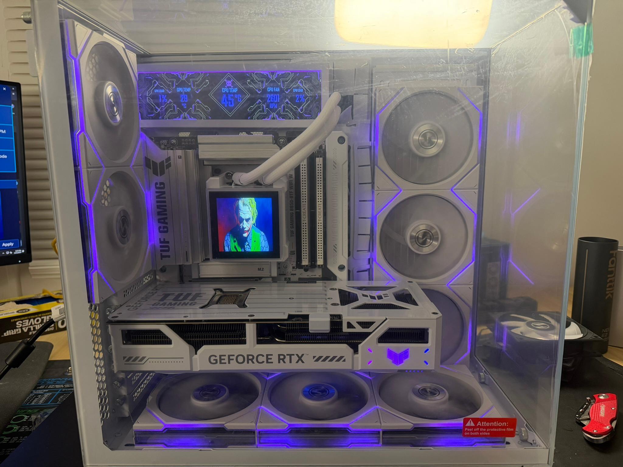 Brand New Components | All White Lian Li | RTX 5070 Ti BTF 16GB | 32GB DDR5 | 2TB NVMe |